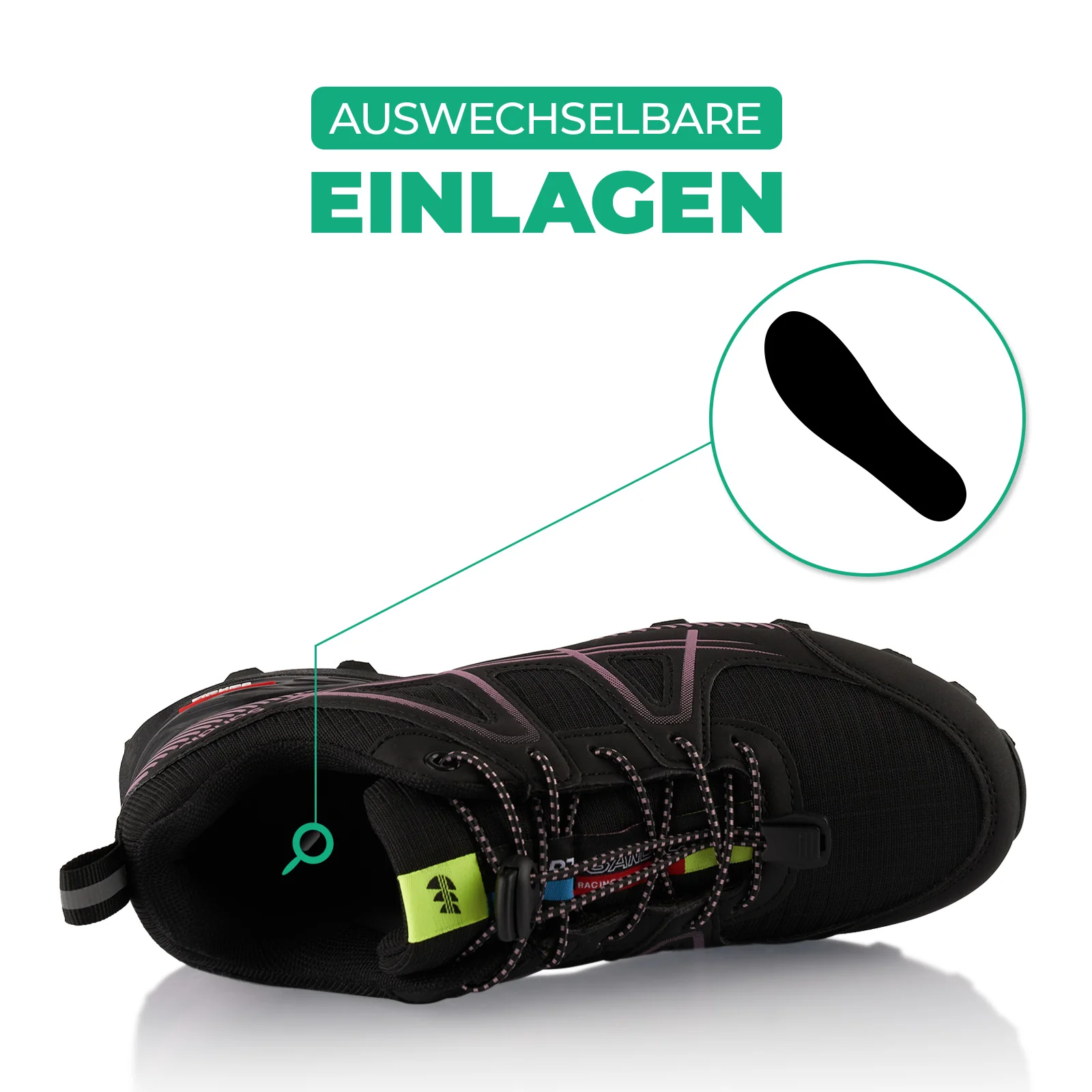 Wanderschuhe Atmungsaktive Trail Running Trekkingschuhe - Image 5