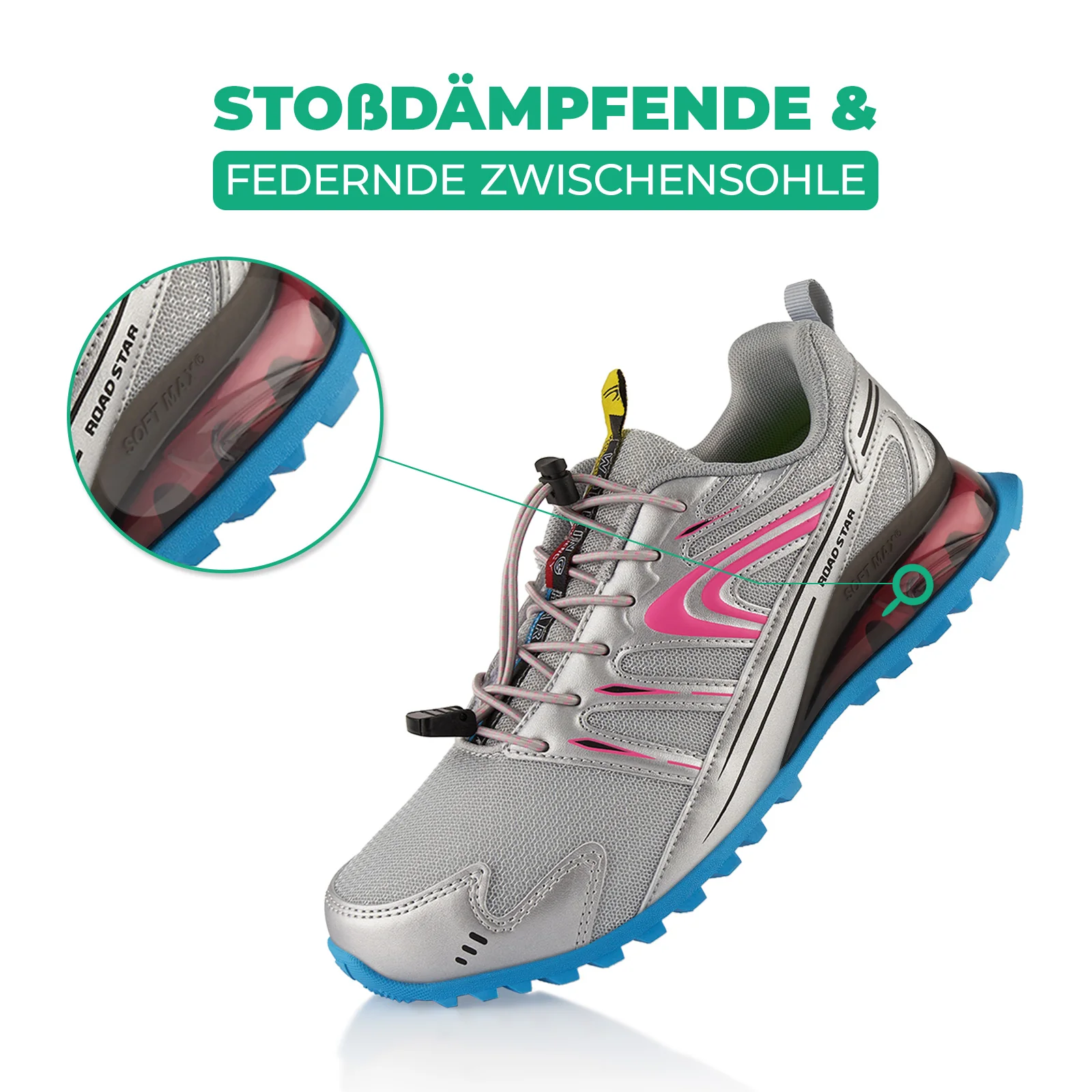 Wanderschuhe Atmungsaktive Trail Running Trekkingschuhe - Image 3