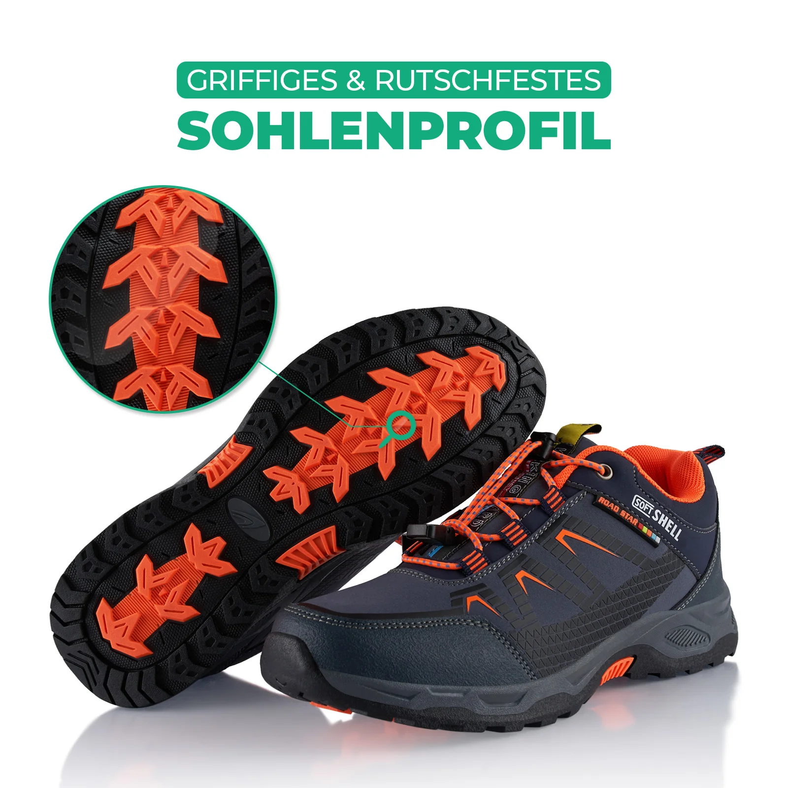Wanderschuhe Softshell Trail Running Trekkingschuhe - Image 4