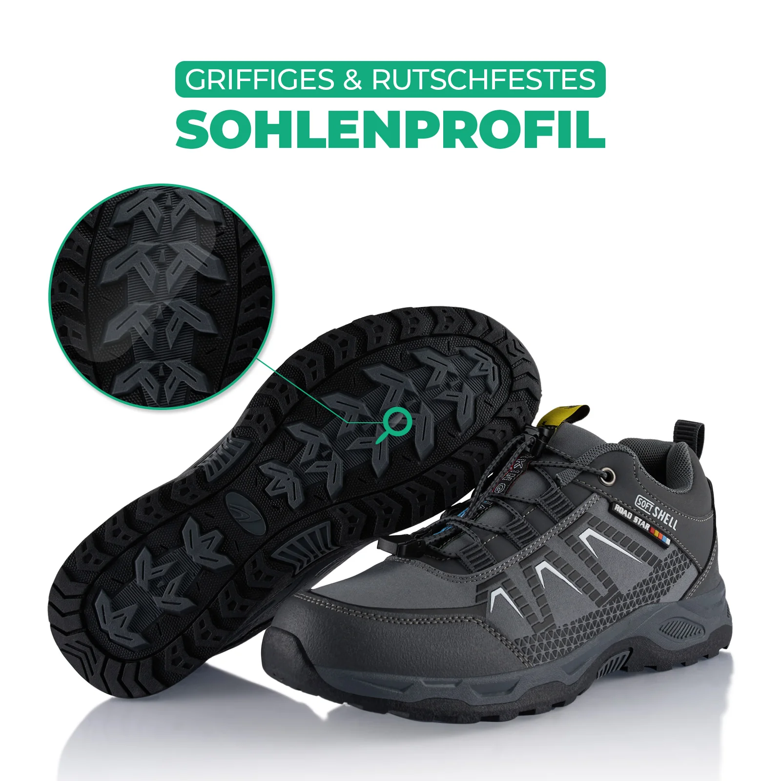 Wanderschuhe Softshell Trail Running Trekkingschuhe - Image 4