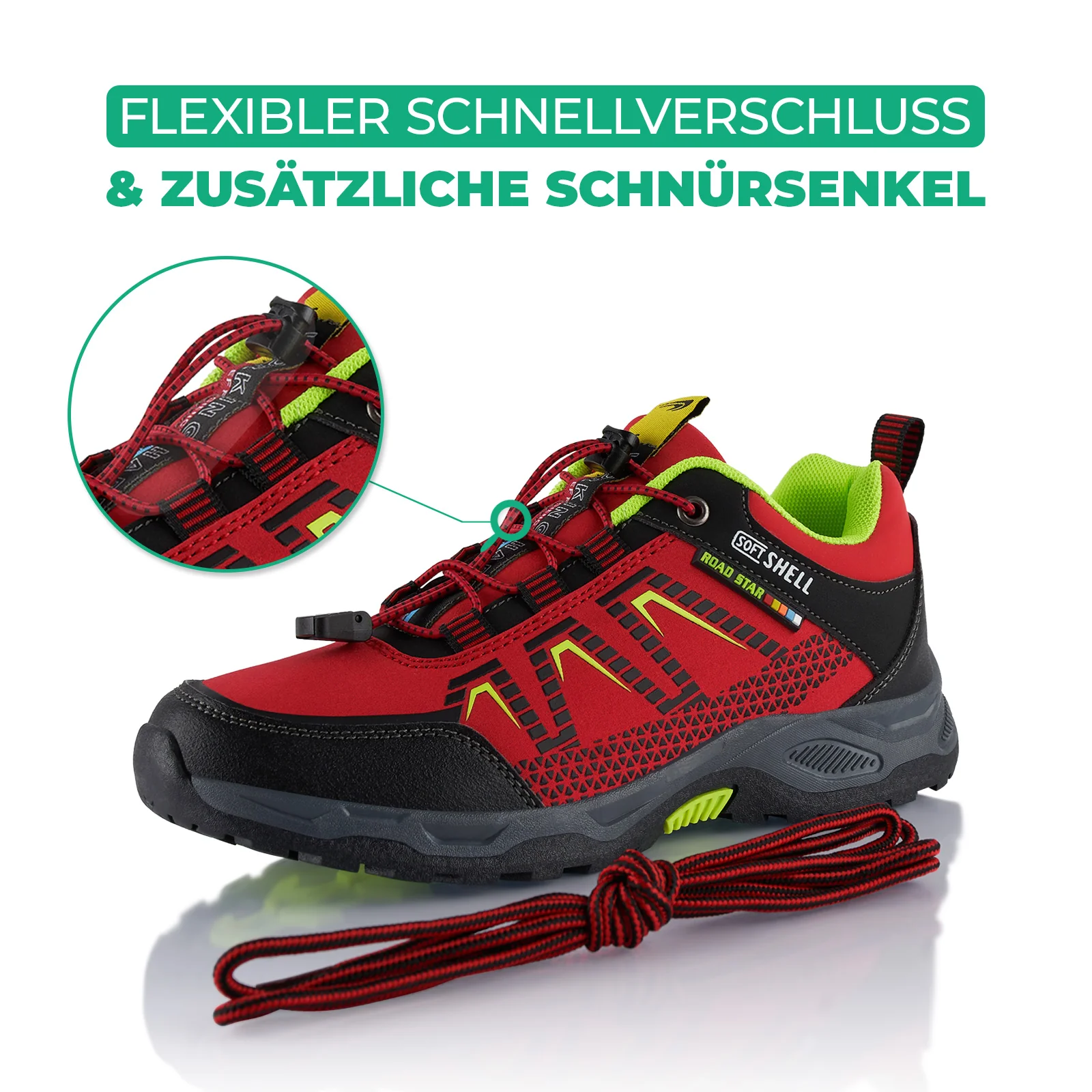 Wanderschuhe Softshell Trail Running Trekkingschuhe - Image 5