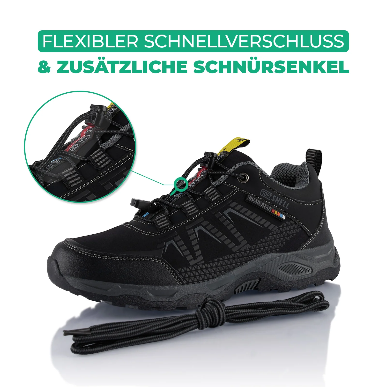 Wanderschuhe Softshell Trail Running Trekkingschuhe - Image 5