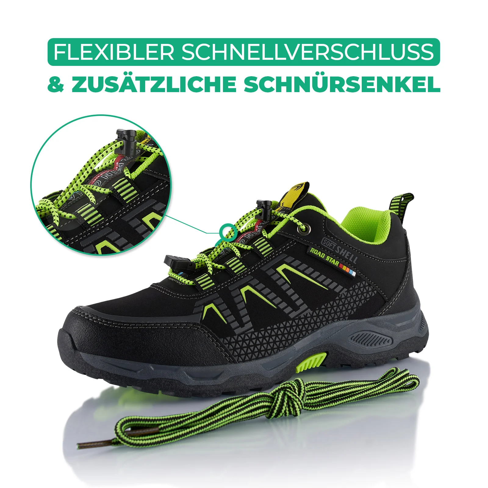 Wanderschuhe Softshell Trail Running Trekkingschuhe - Image 5