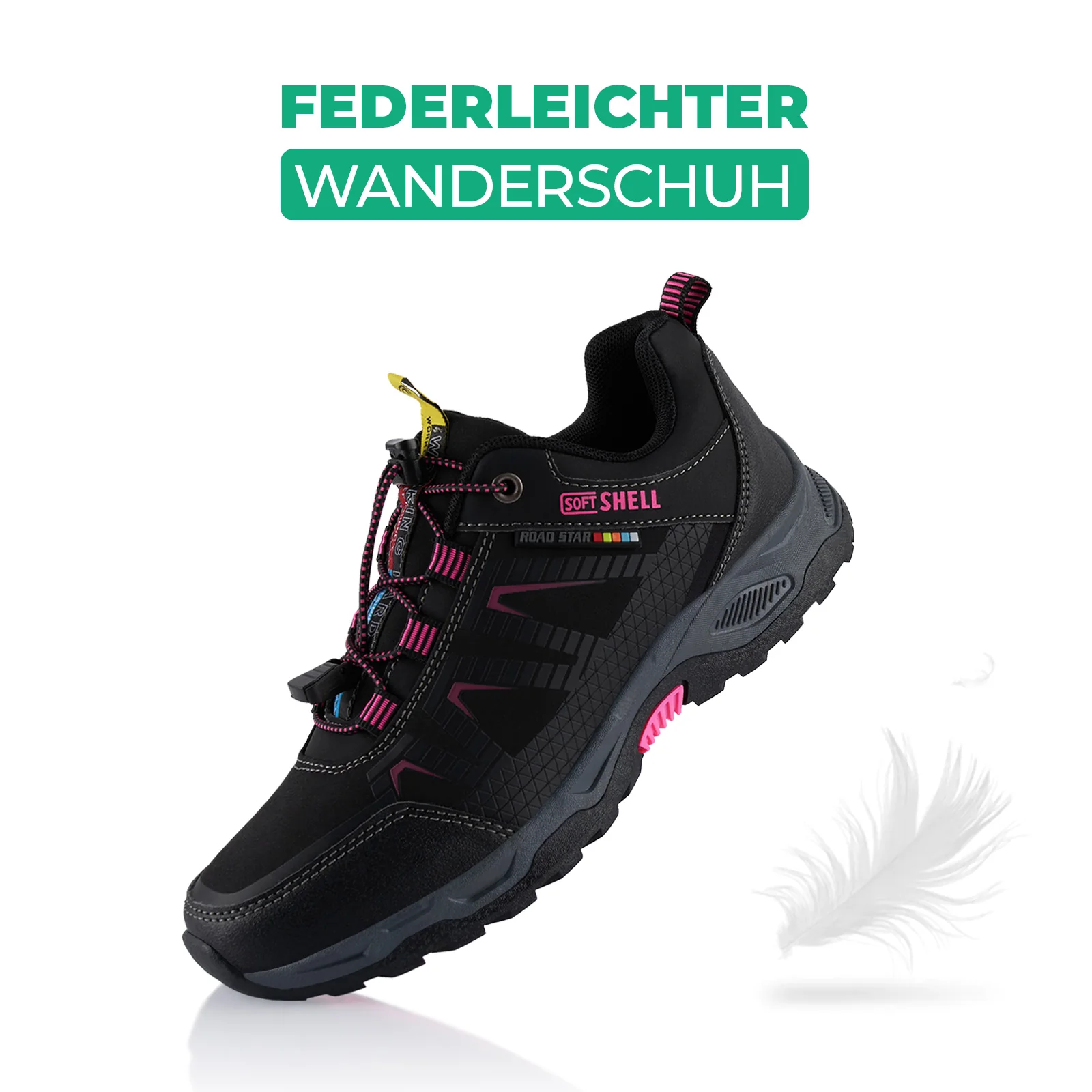 Wanderschuhe Softshell Trail Running Trekkingschuhe - Image 3