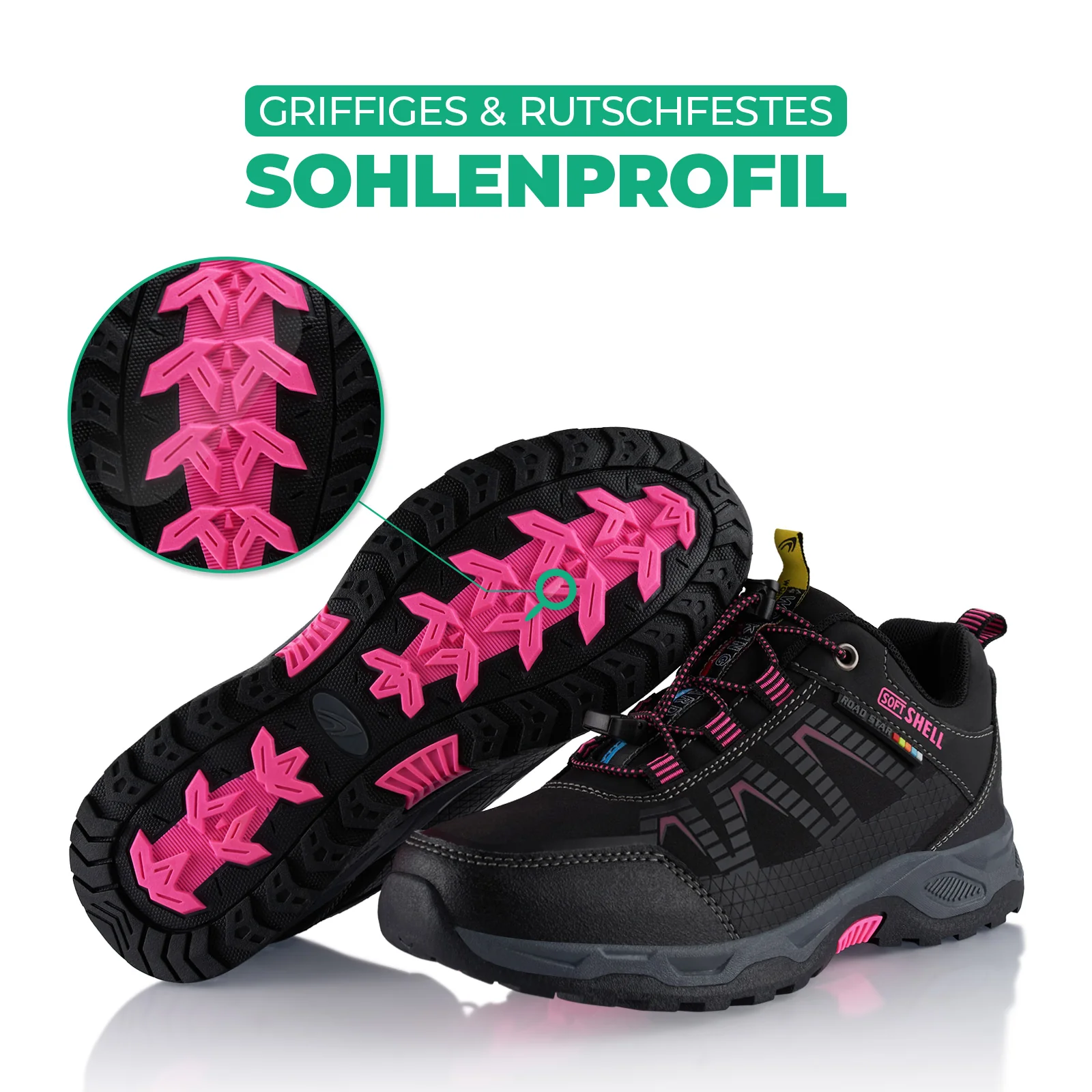 Wanderschuhe Softshell Trail Running Trekkingschuhe - Image 4