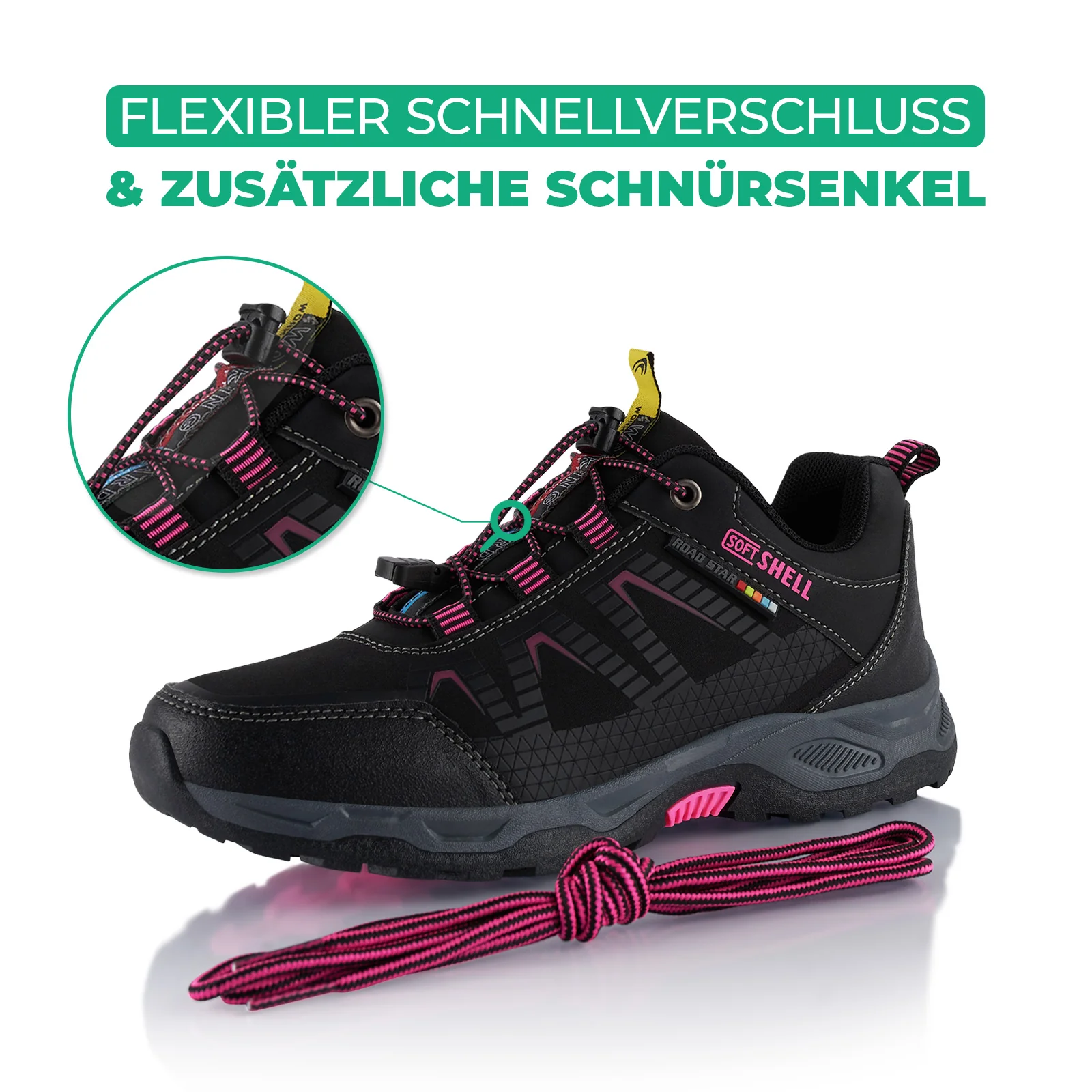 Wanderschuhe Softshell Trail Running Trekkingschuhe - Image 5