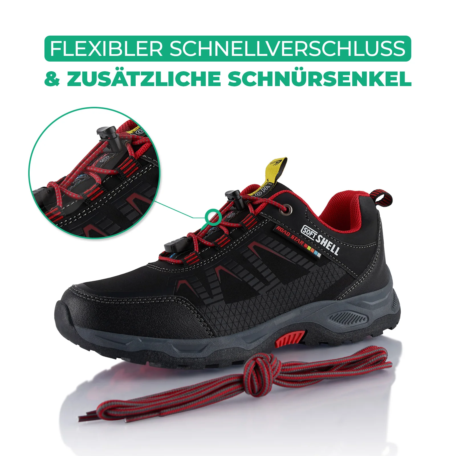 Wanderschuhe Softshell Trail Running Trekkingschuhe - Image 5