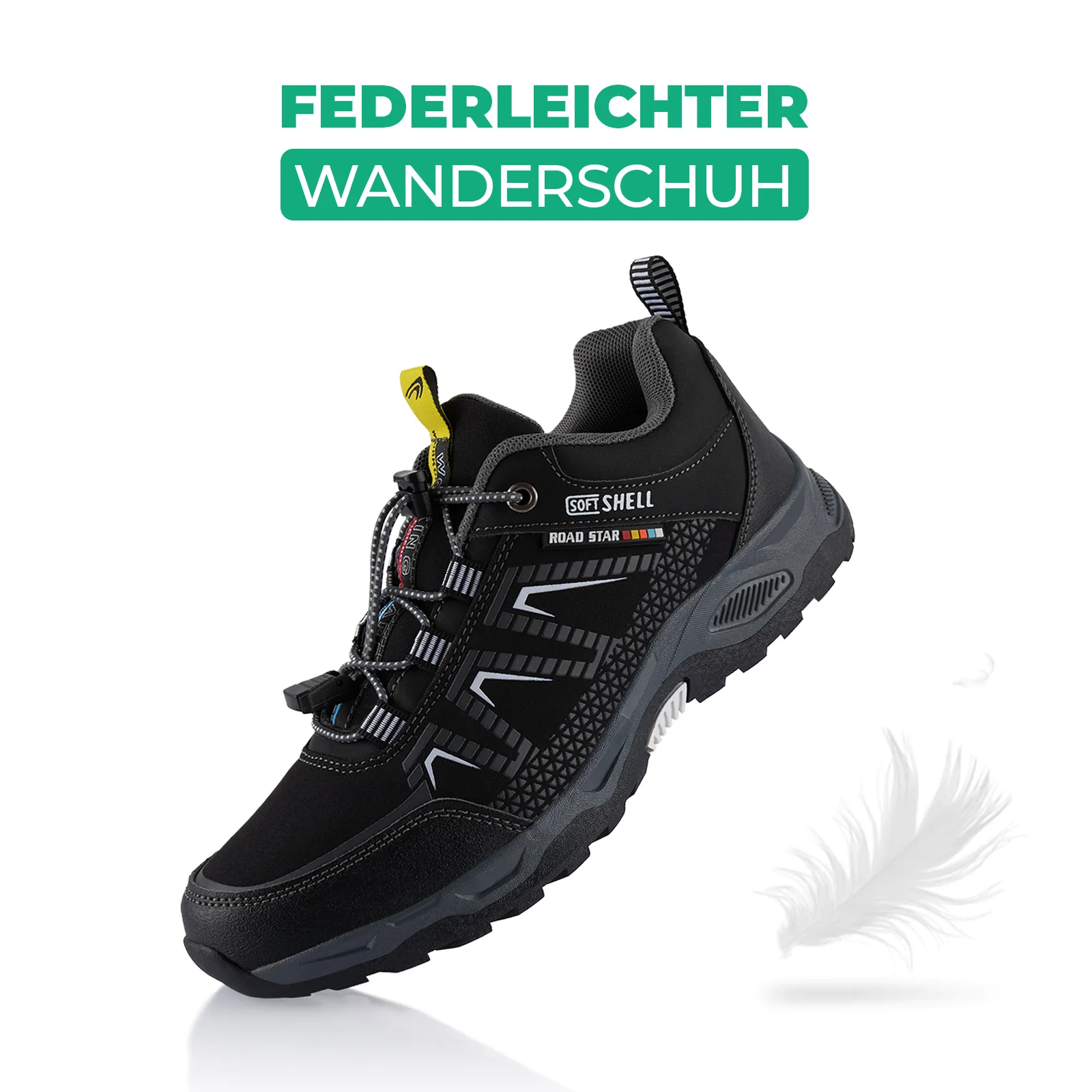 Wanderschuhe Softshell Trail Running Trekkingschuhe - Image 3
