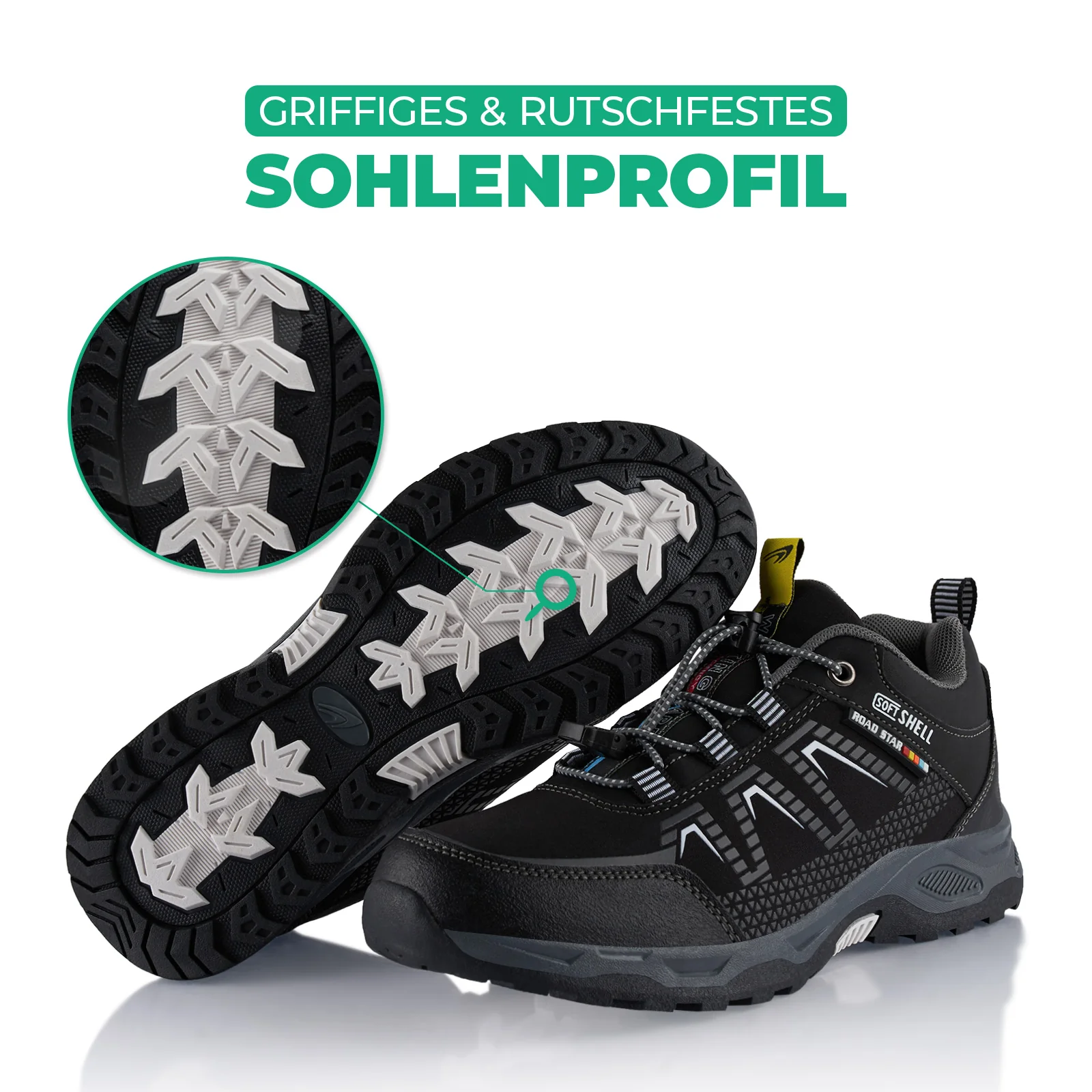 Wanderschuhe Softshell Trail Running Trekkingschuhe - Image 4