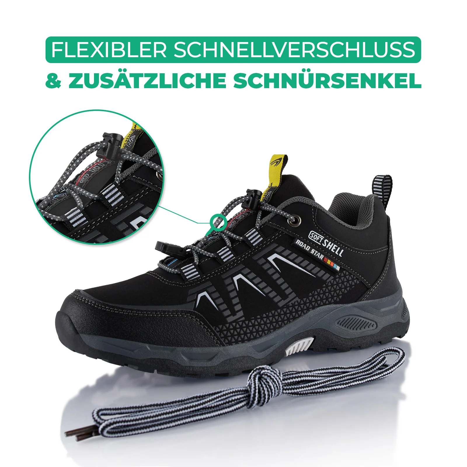 Wanderschuhe Softshell Trail Running Trekkingschuhe - Image 5