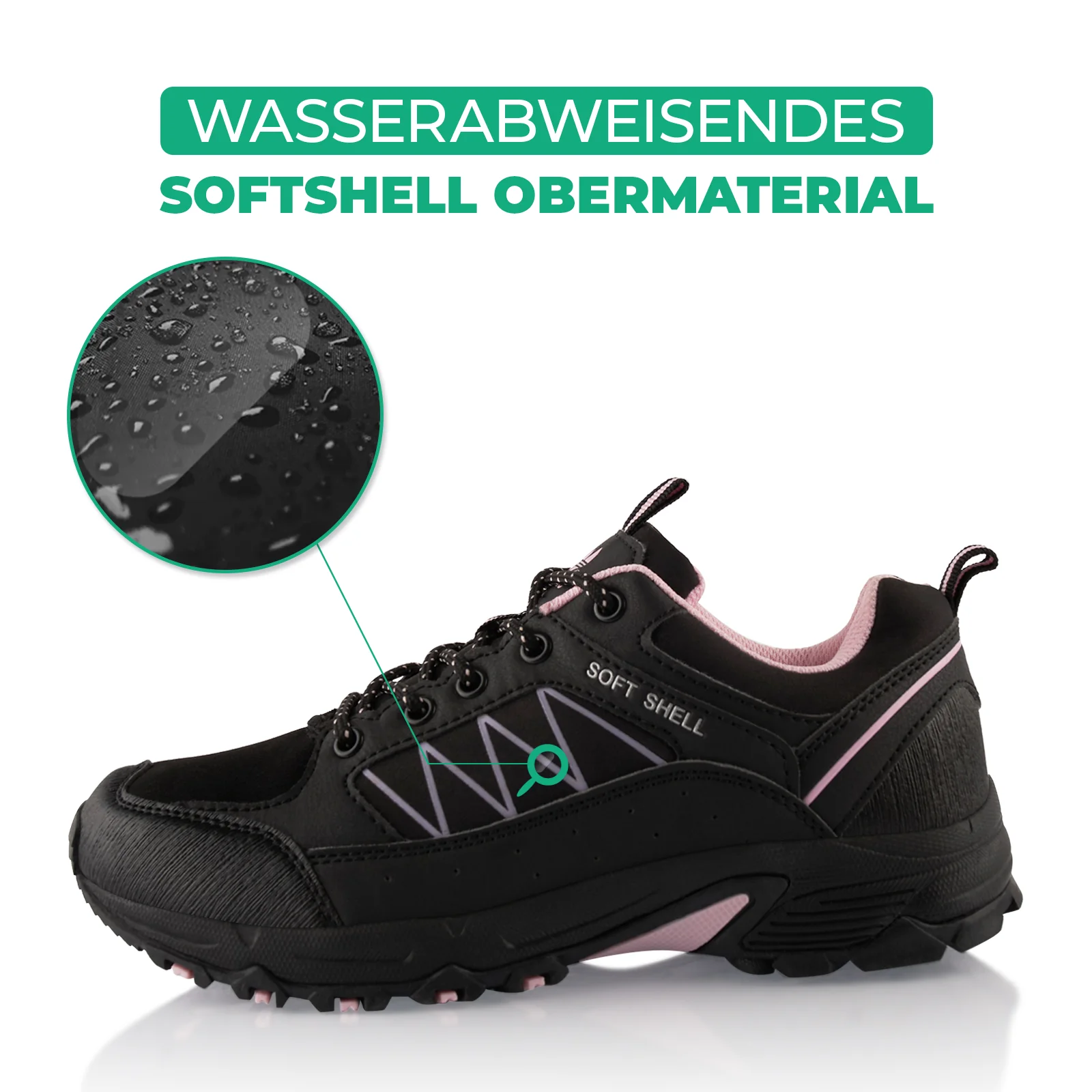 Wanderschuhe Softshell Trail Running Trekkingschuhe - Image 2