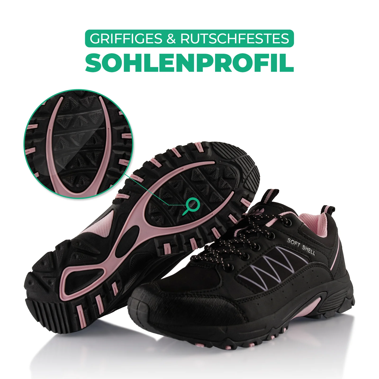 Wanderschuhe Softshell Trail Running Trekkingschuhe - Image 4
