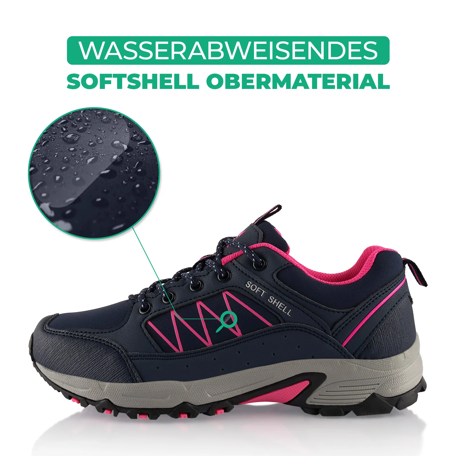 Wanderschuhe Softshell Trail Running Trekkingschuhe - Image 2