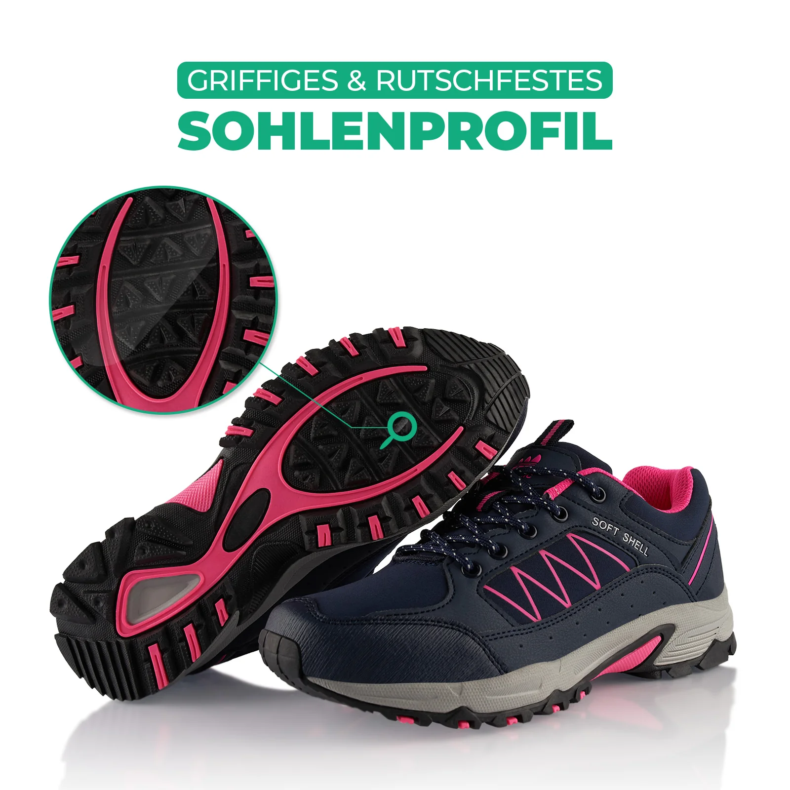 Wanderschuhe Softshell Trail Running Trekkingschuhe - Image 4