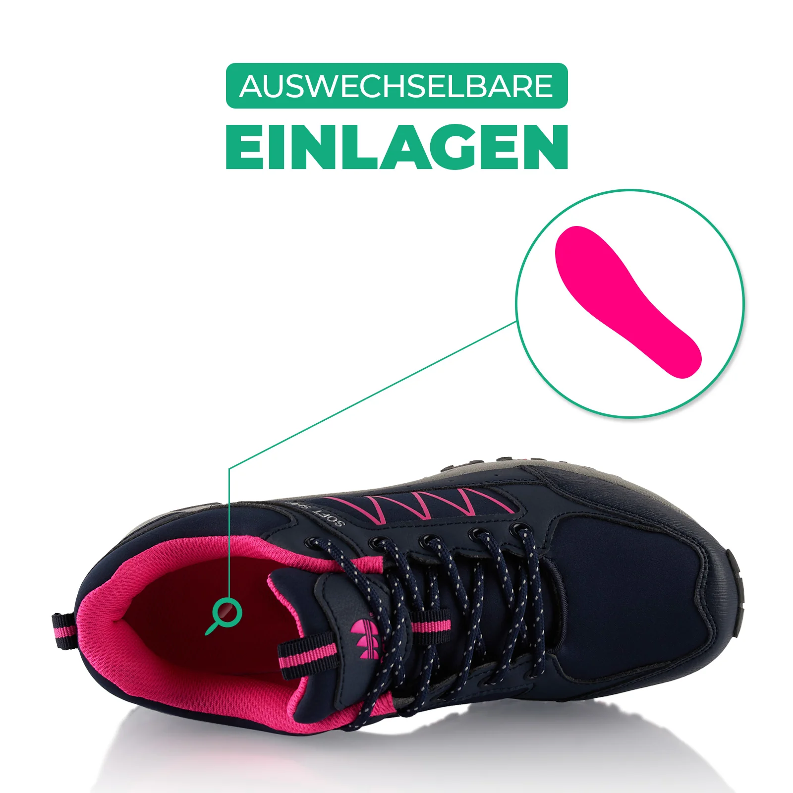 Wanderschuhe Softshell Trail Running Trekkingschuhe - Image 5