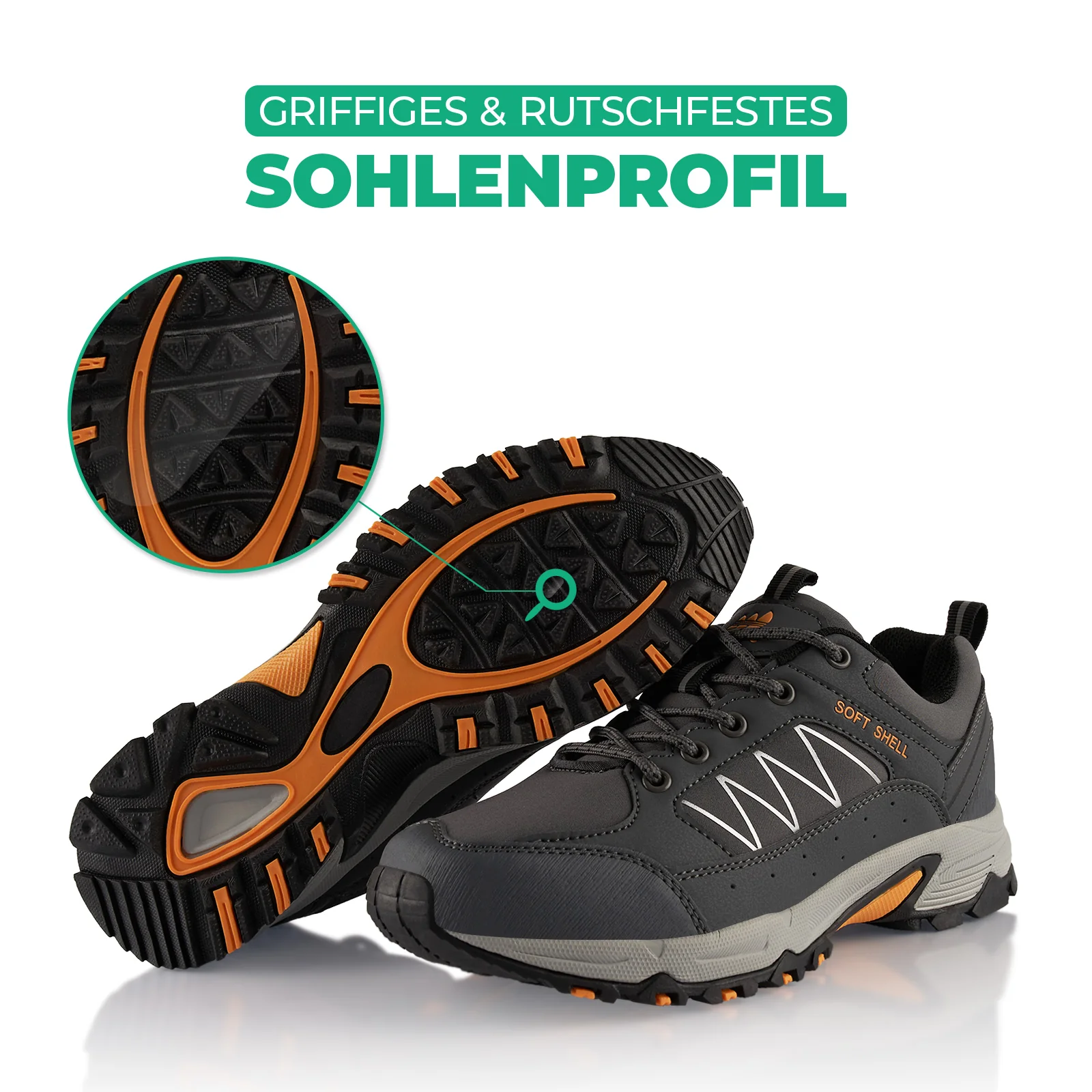 Wanderschuhe Softshell Trail Running Trekkingschuhe - Image 4