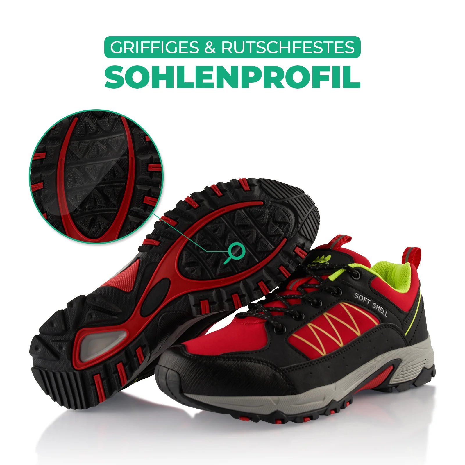 Wanderschuhe Softshell Trail Running Trekkingschuhe - Image 4