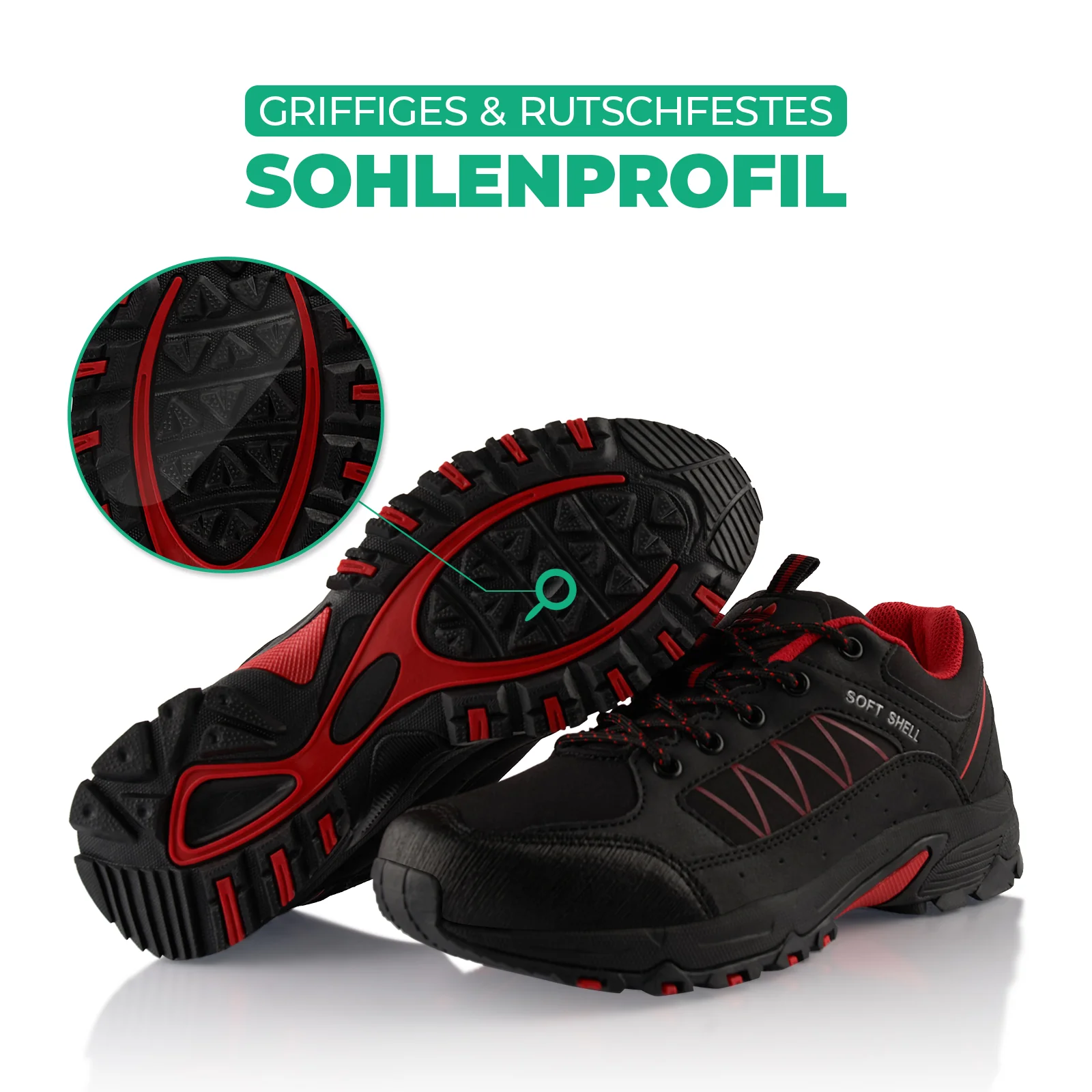 Wanderschuhe Softshell Trail Running Trekkingschuhe - Image 4