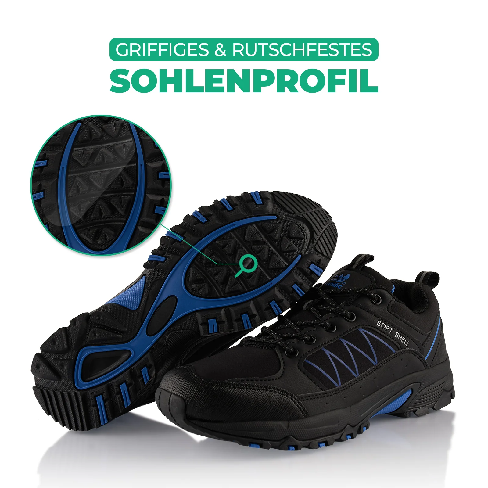 Wanderschuhe Softshell Trail Running Trekkingschuhe - Image 4