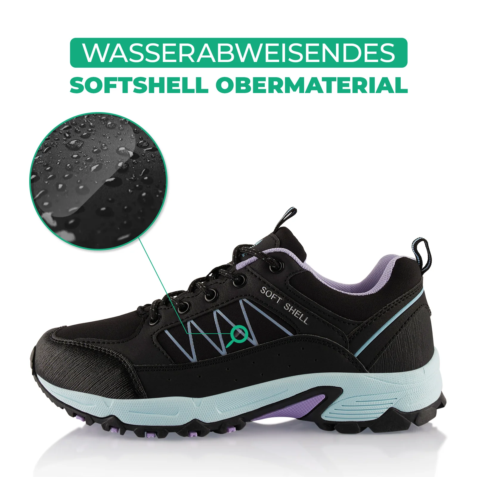 Wanderschuhe Softshell Trail Running Trekkingschuhe - Image 2