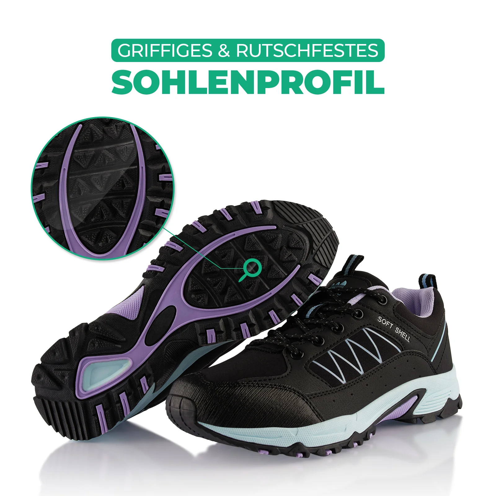 Wanderschuhe Softshell Trail Running Trekkingschuhe - Image 4