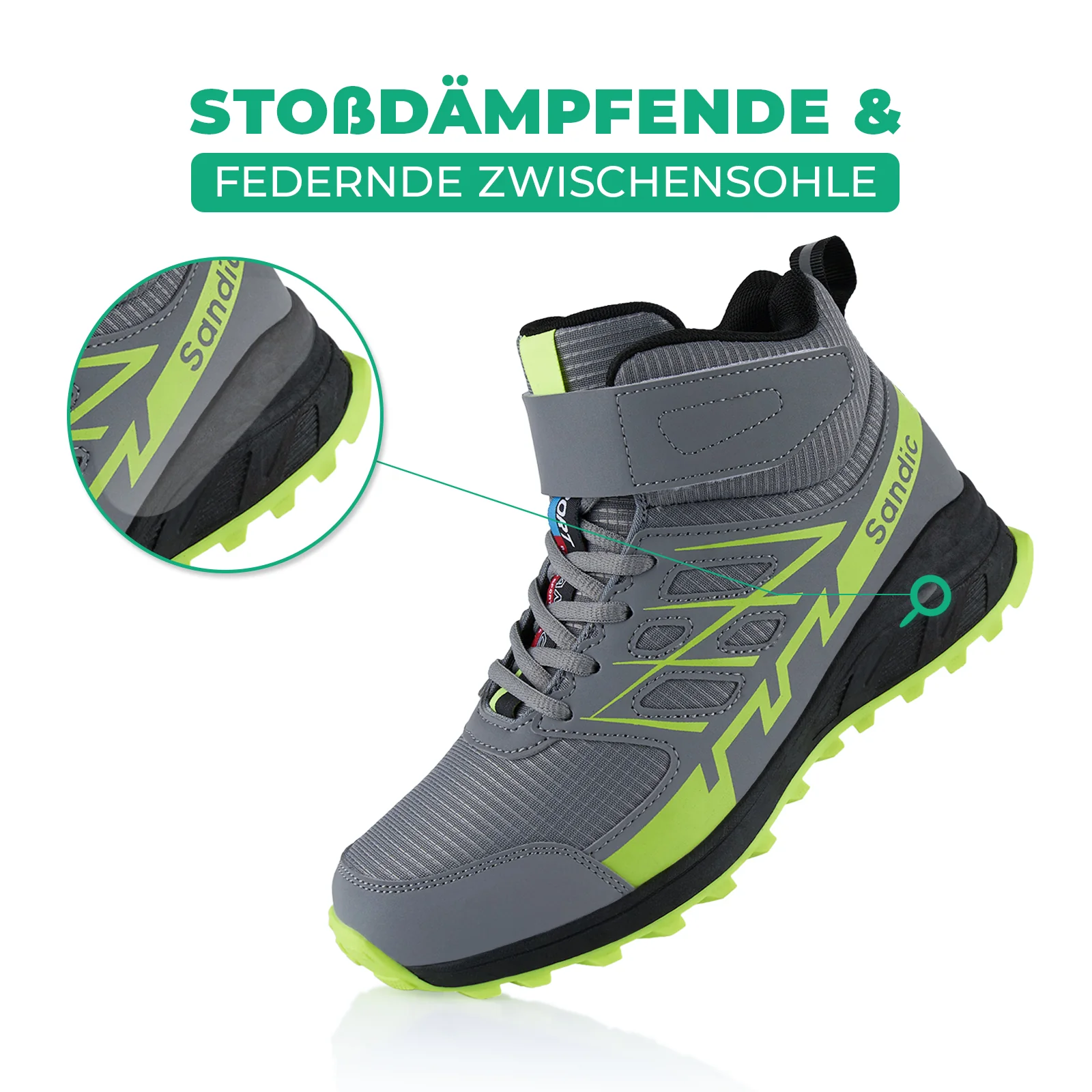 Wanderschuhe Trail Running Stiefel Wanderstiefel - Image 3