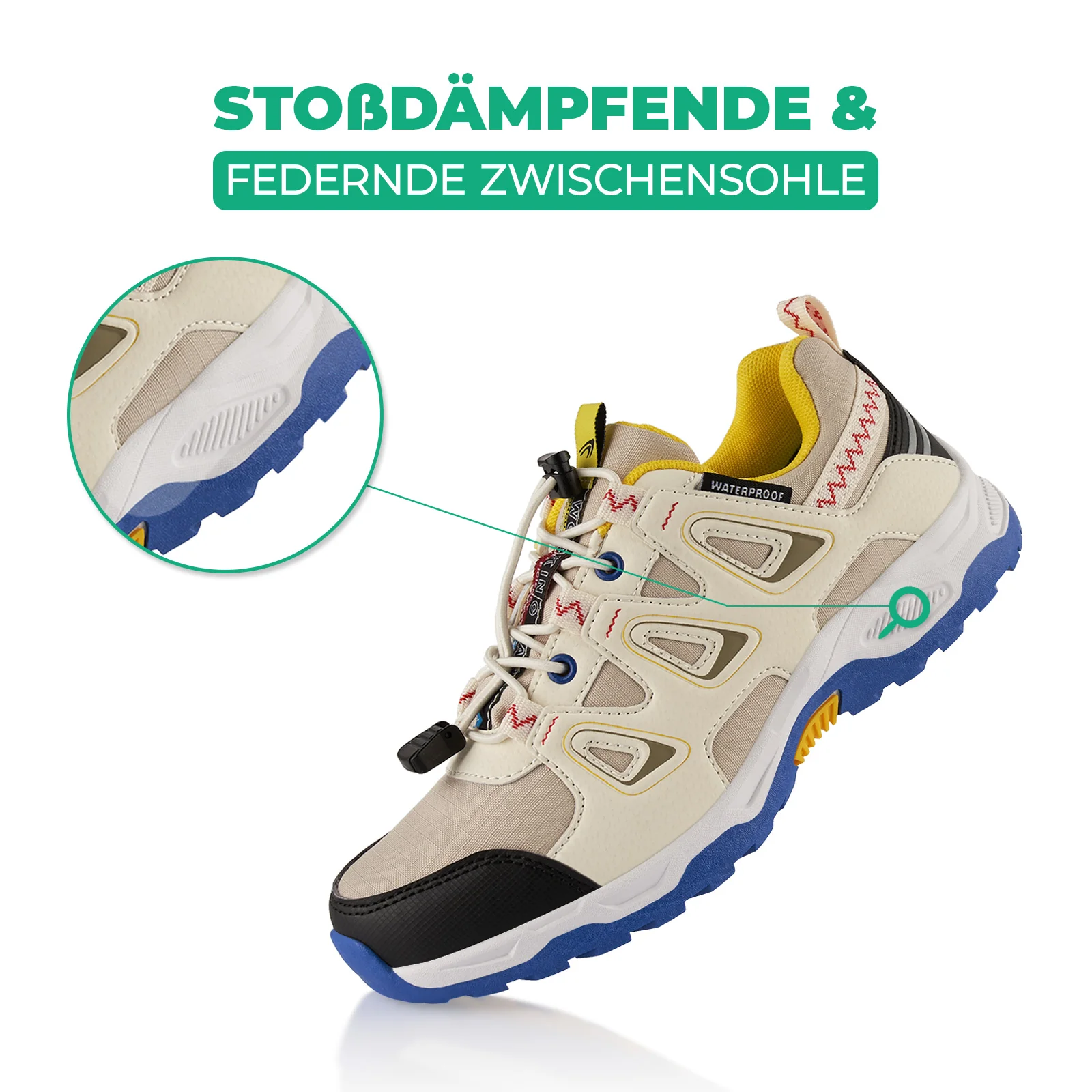 Wanderschuhe Wasserdichte Trail Running Trekkingschuhe - Image 3