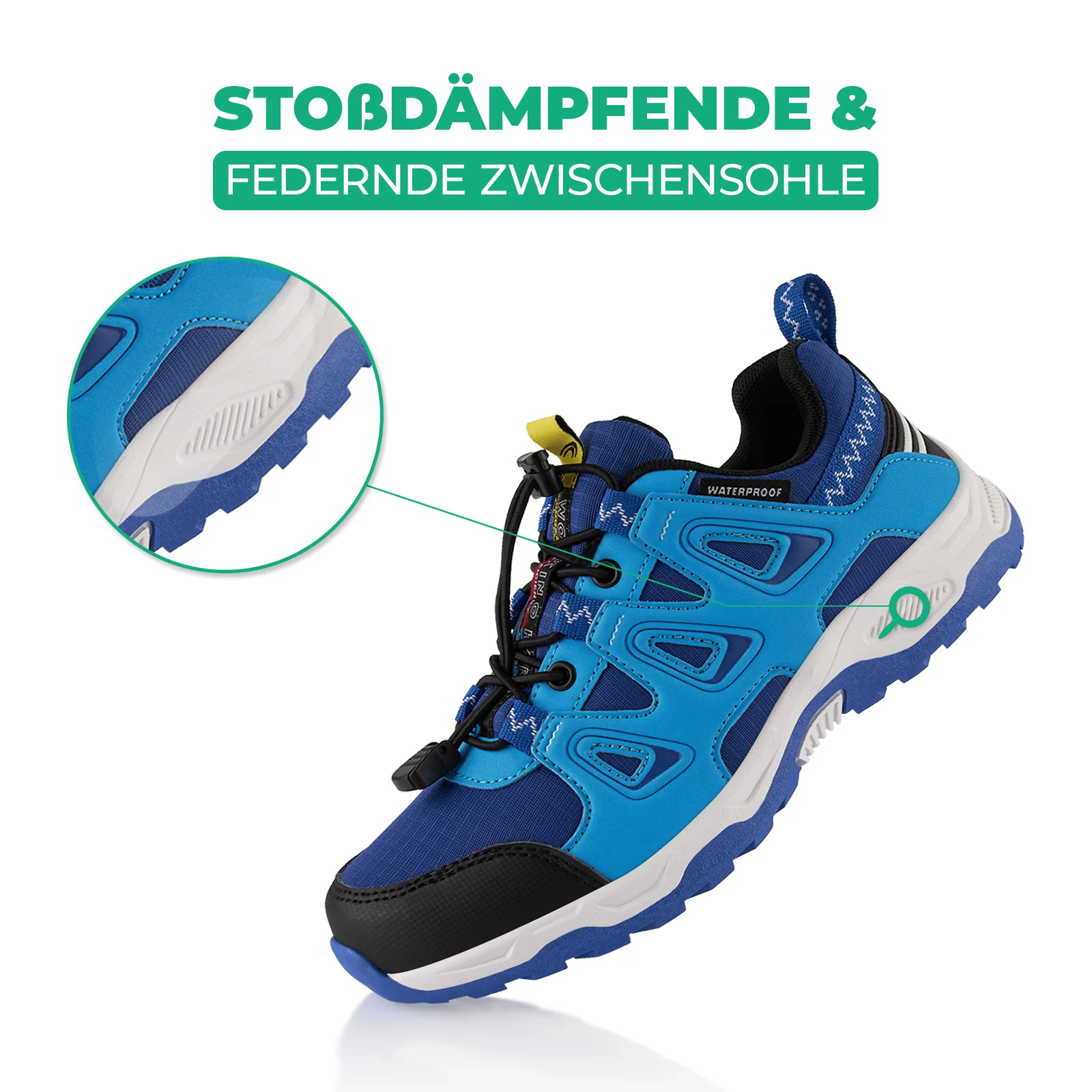 Wanderschuhe Wasserdichte Trail Running Trekkingschuhe - Image 3
