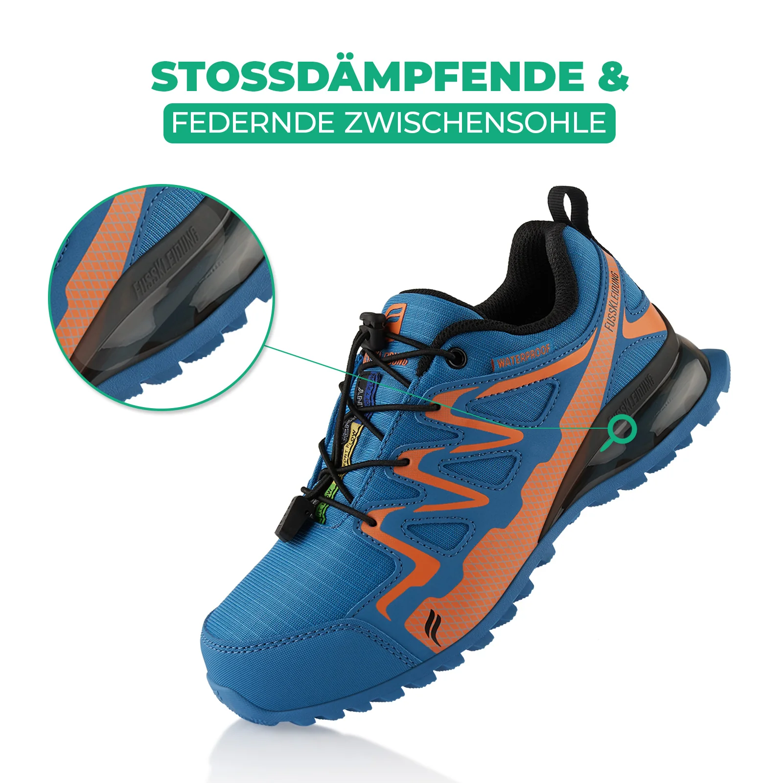 Wanderschuhe Wasserdichte Trail Running Trekkingschuhe - Image 3