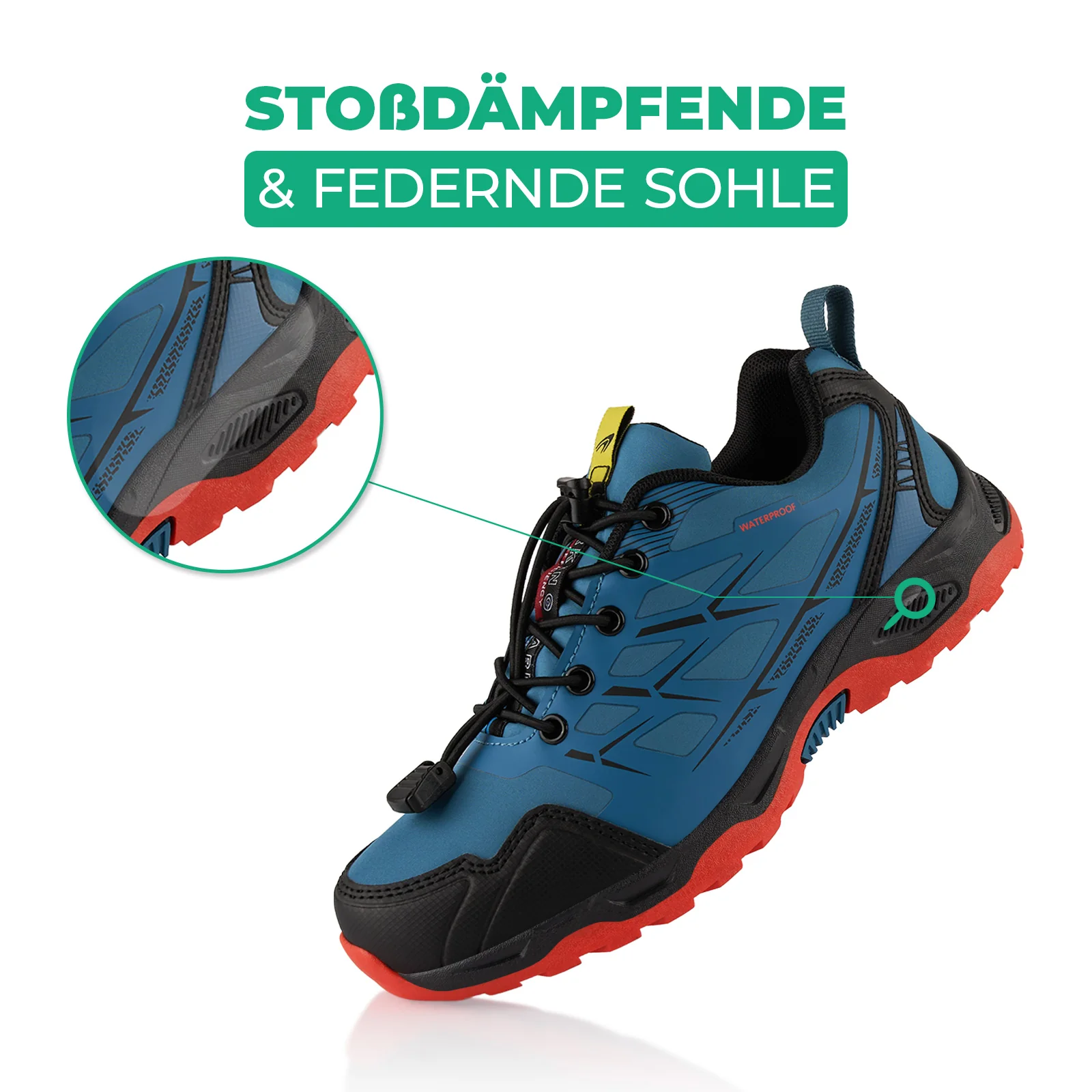 Wanderschuhe Wasserdichte Trail Running Trekkingschuhe - Image 3