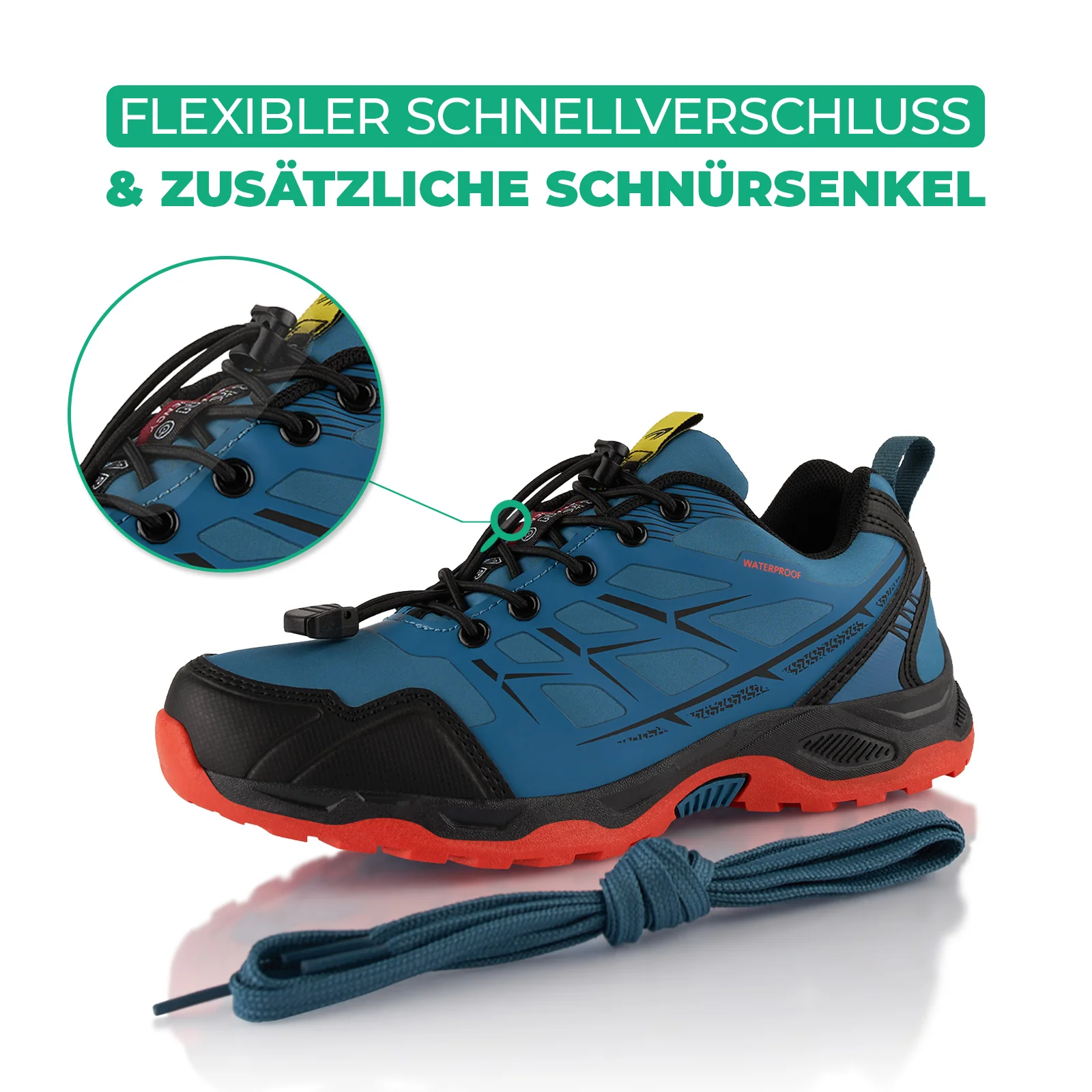 Wanderschuhe Wasserdichte Trail Running Trekkingschuhe - Image 4