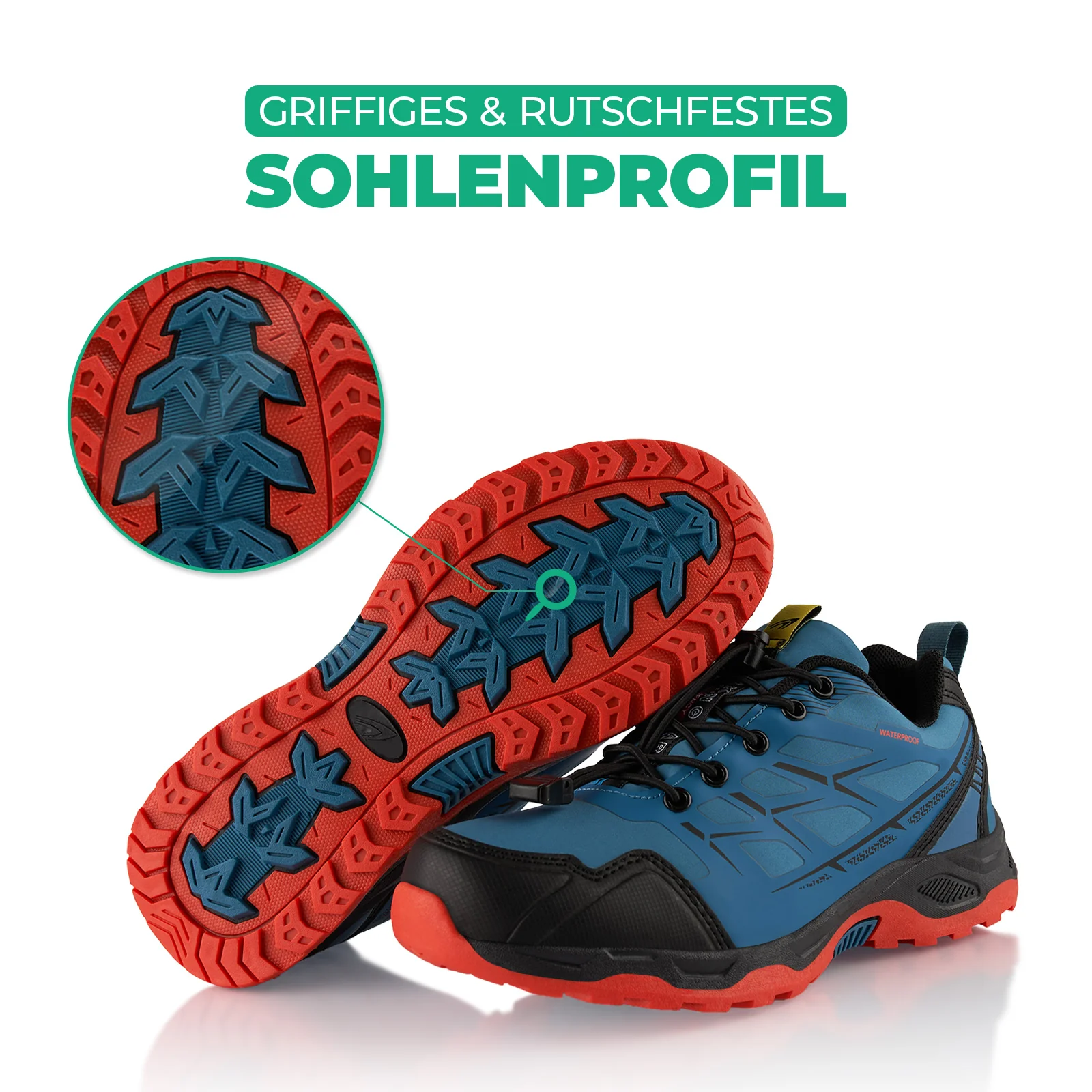Wanderschuhe Wasserdichte Trail Running Trekkingschuhe - Image 6