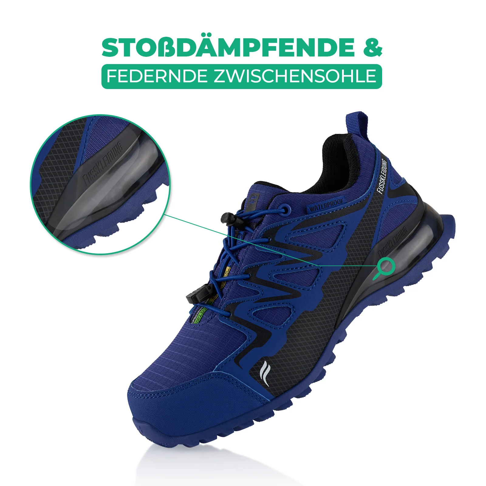 Wanderschuhe Wasserdichte Trail Running Trekkingschuhe - Image 3
