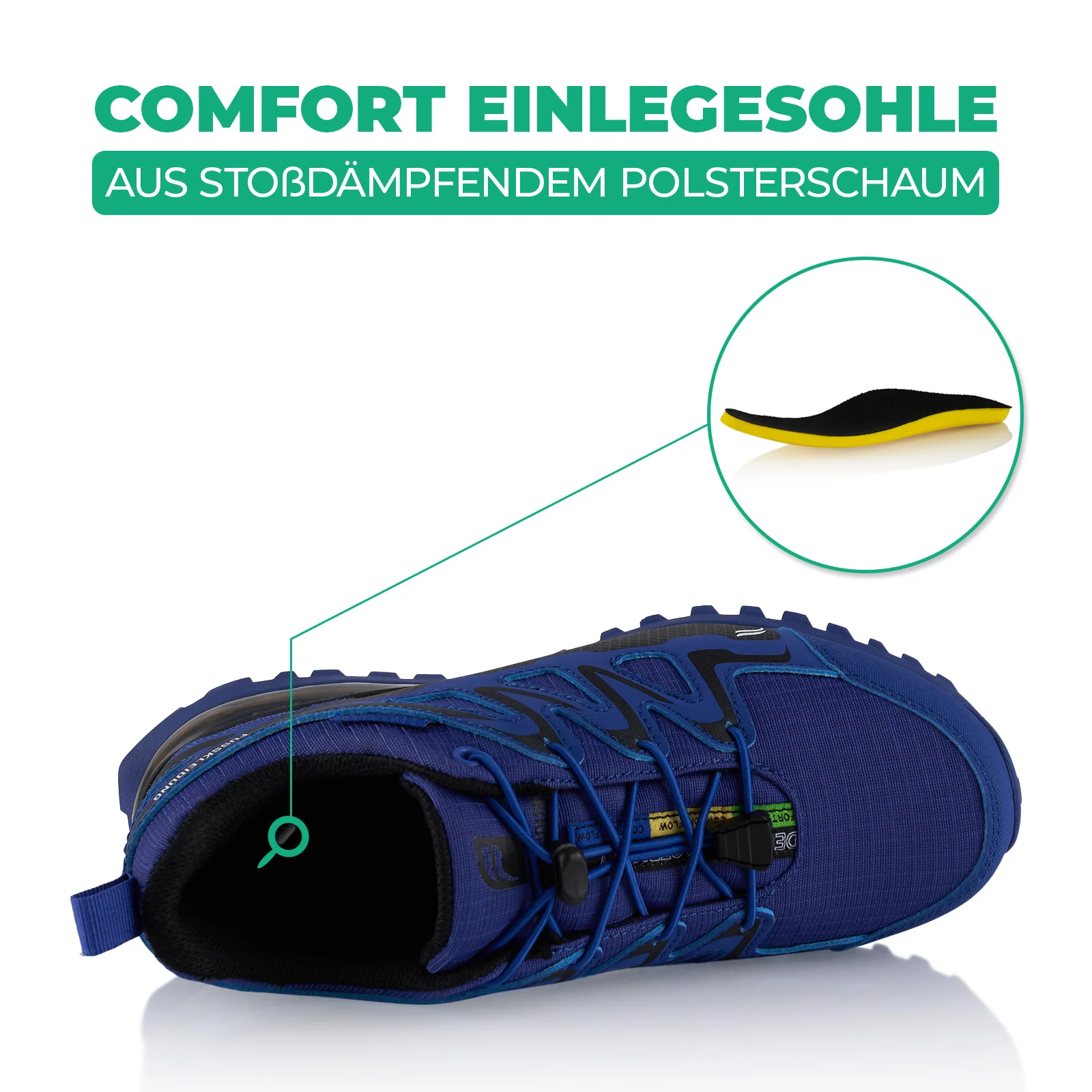 Wanderschuhe Wasserdichte Trail Running Trekkingschuhe - Image 5