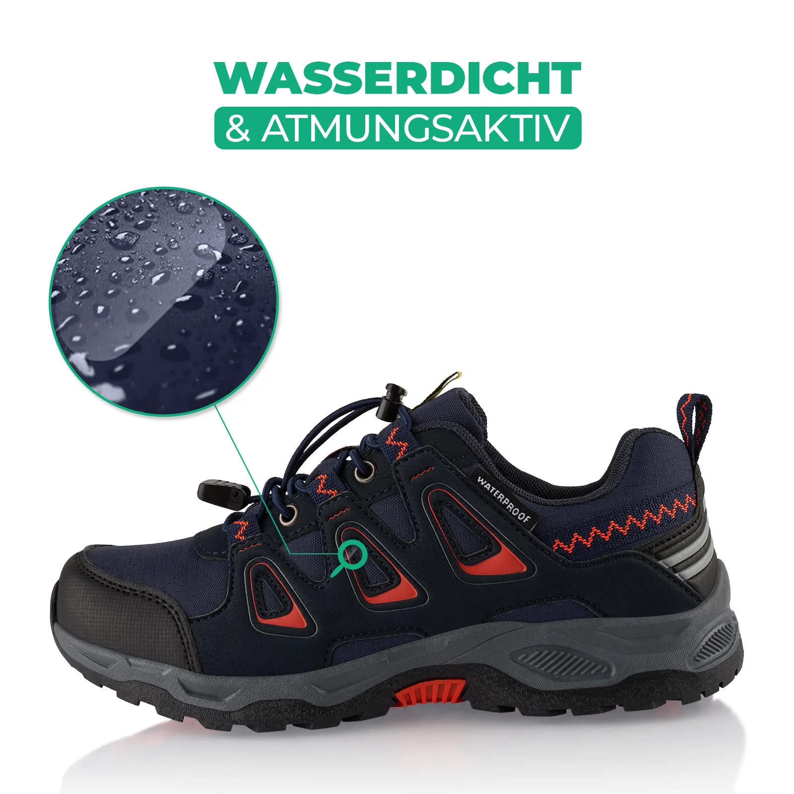 Wanderschuhe Wasserdichte Trail Running Trekkingschuhe - Image 2