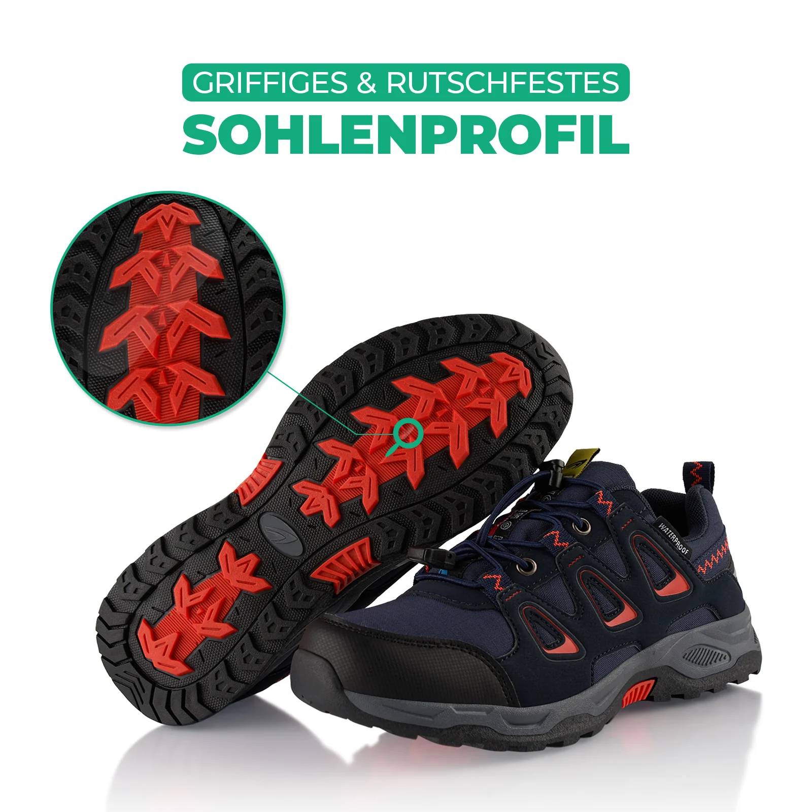 Wanderschuhe Wasserdichte Trail Running Trekkingschuhe - Image 6