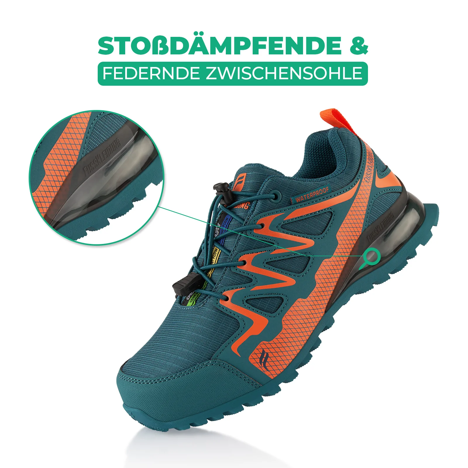 Wanderschuhe Wasserdichte Trail Running Trekkingschuhe - Image 3