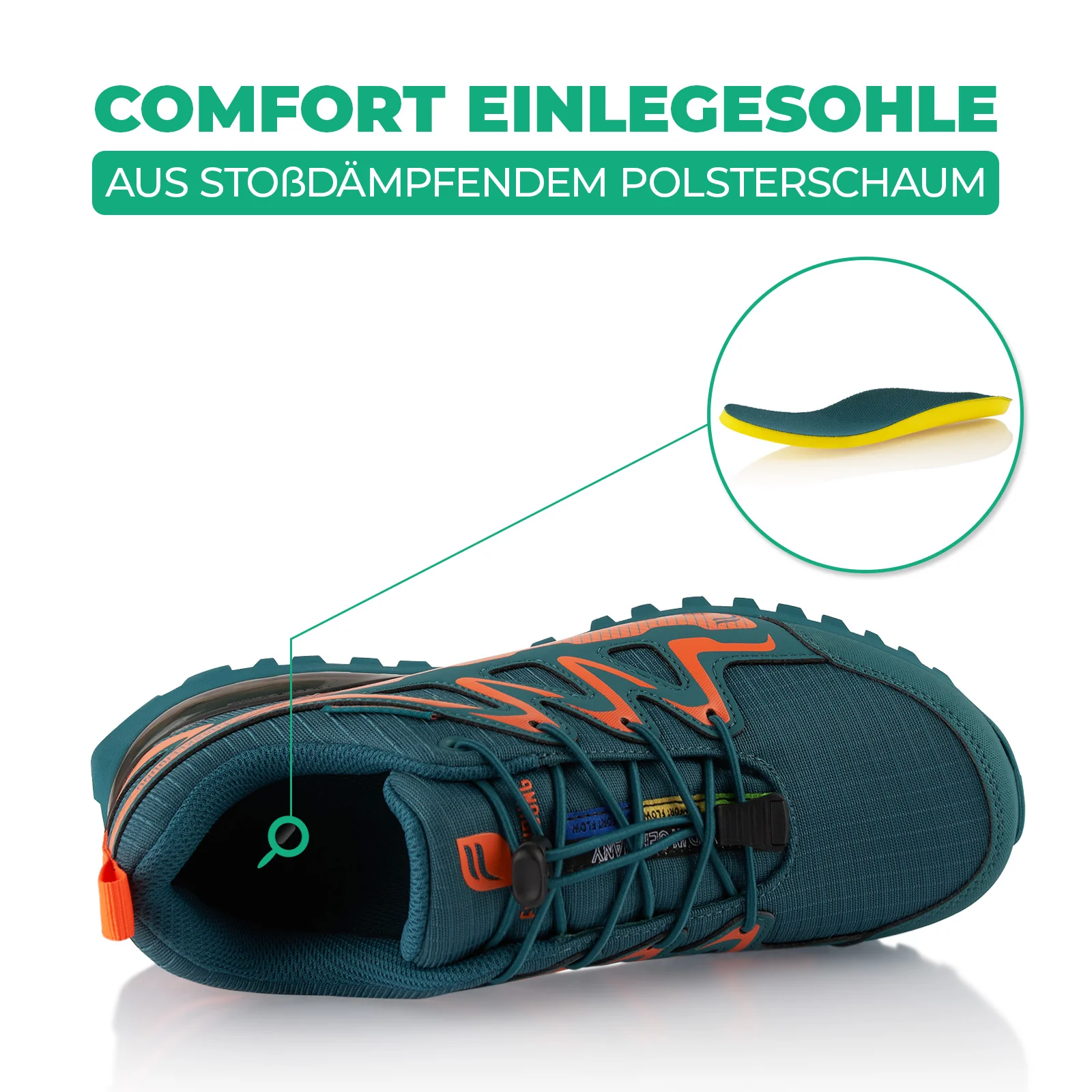 Wanderschuhe Wasserdichte Trail Running Trekkingschuhe - Image 5