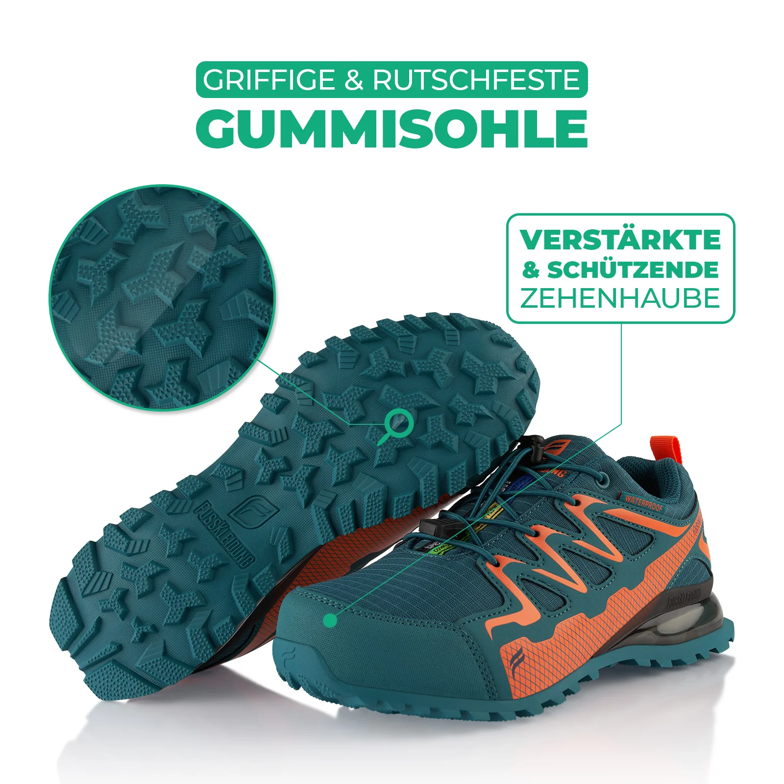 Wanderschuhe Wasserdichte Trail Running Trekkingschuhe - Image 6