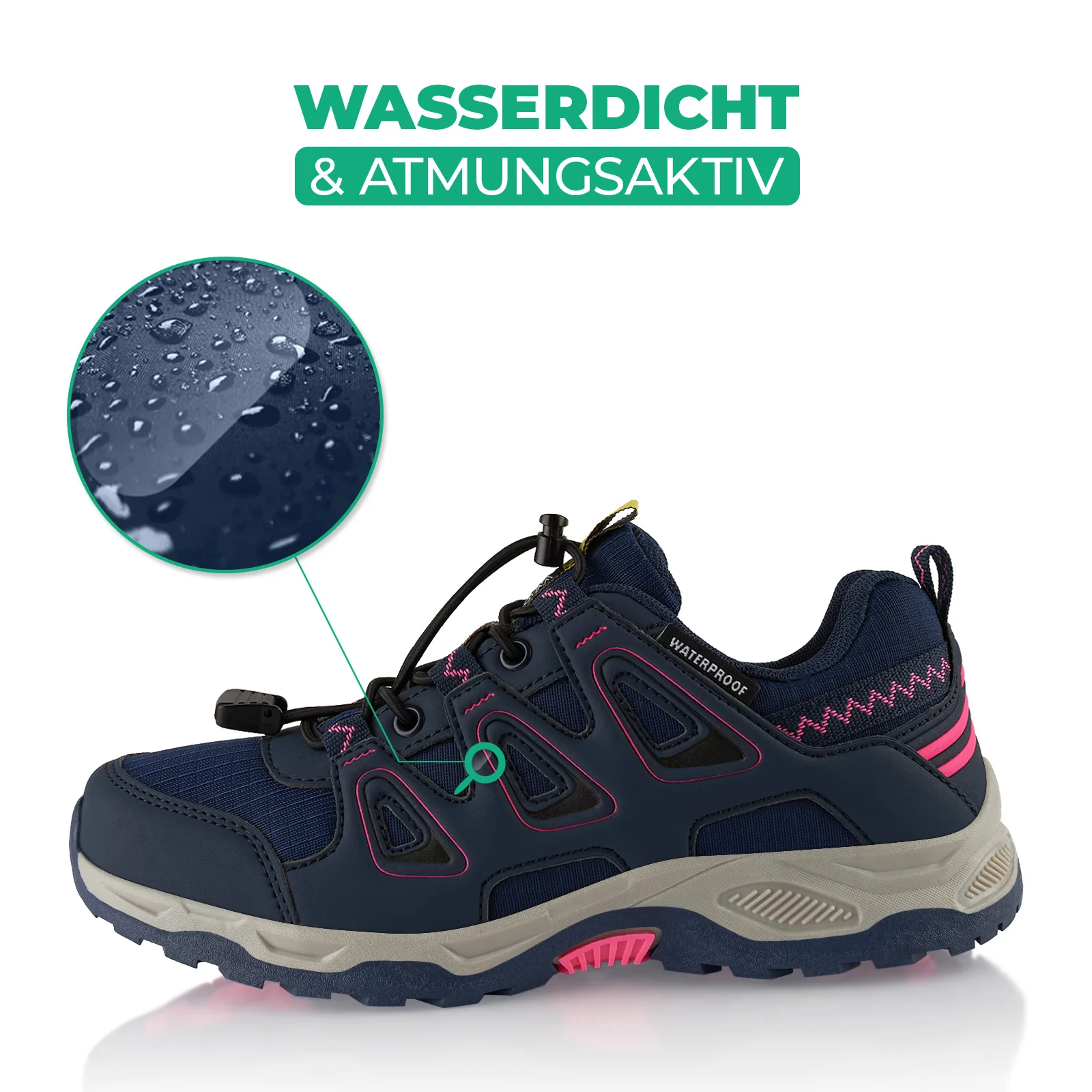 Wanderschuhe Wasserdichte Trail Running Trekkingschuhe - Image 2