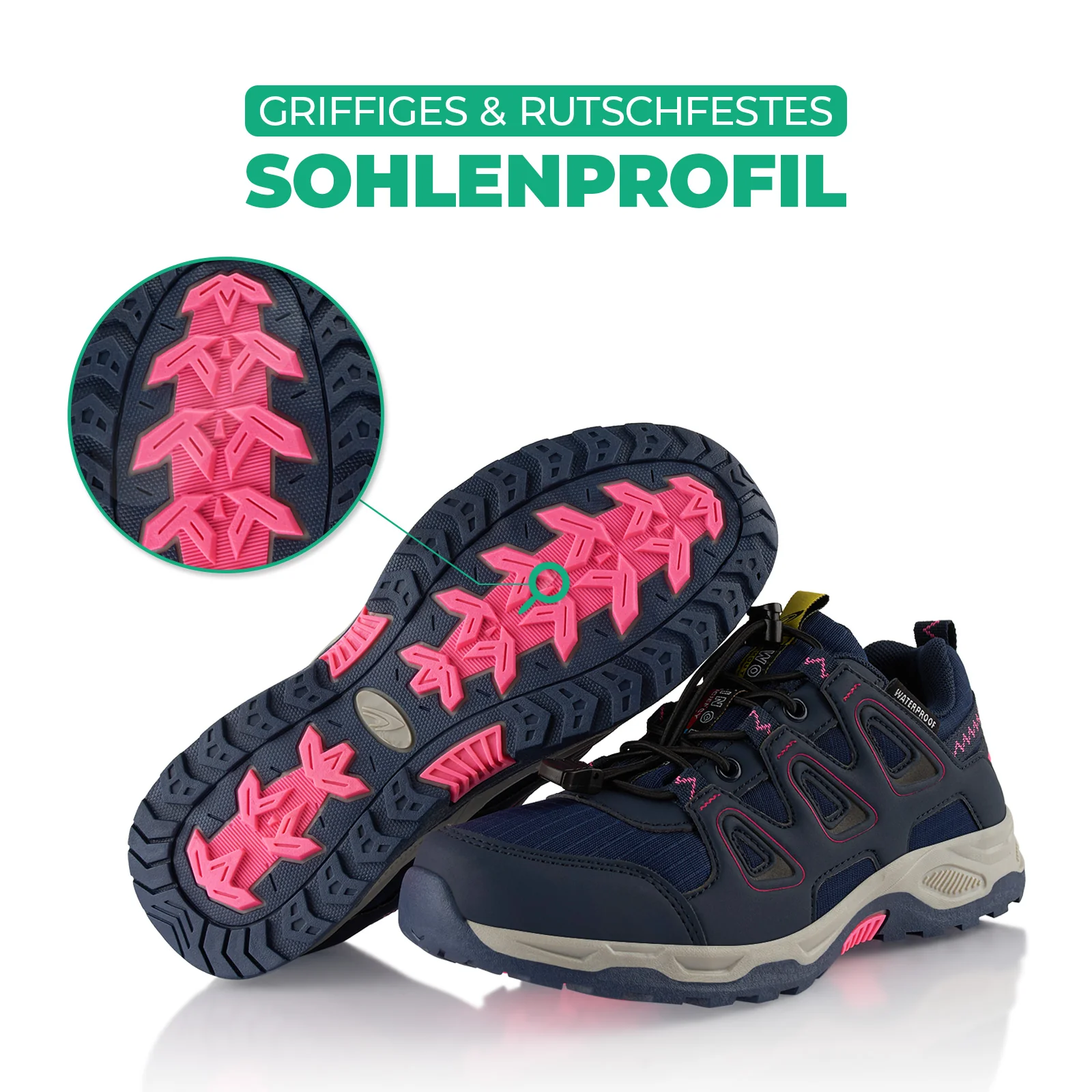 Wanderschuhe Wasserdichte Trail Running Trekkingschuhe - Image 6