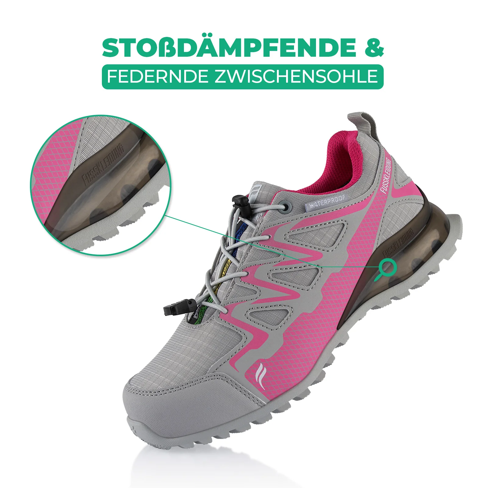 Wanderschuhe Wasserdichte Trail Running Trekkingschuhe - Image 3