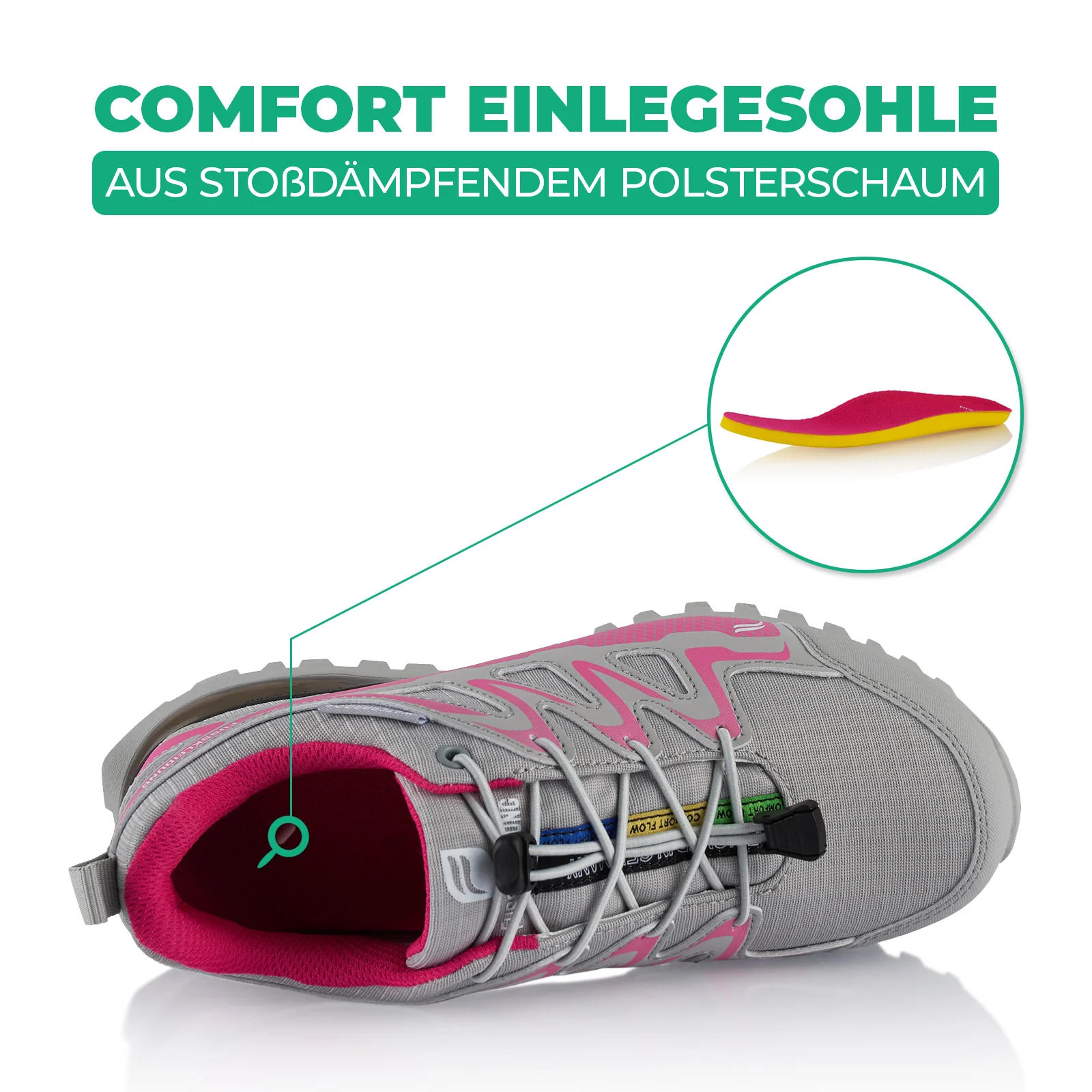 Wanderschuhe Wasserdichte Trail Running Trekkingschuhe - Image 5