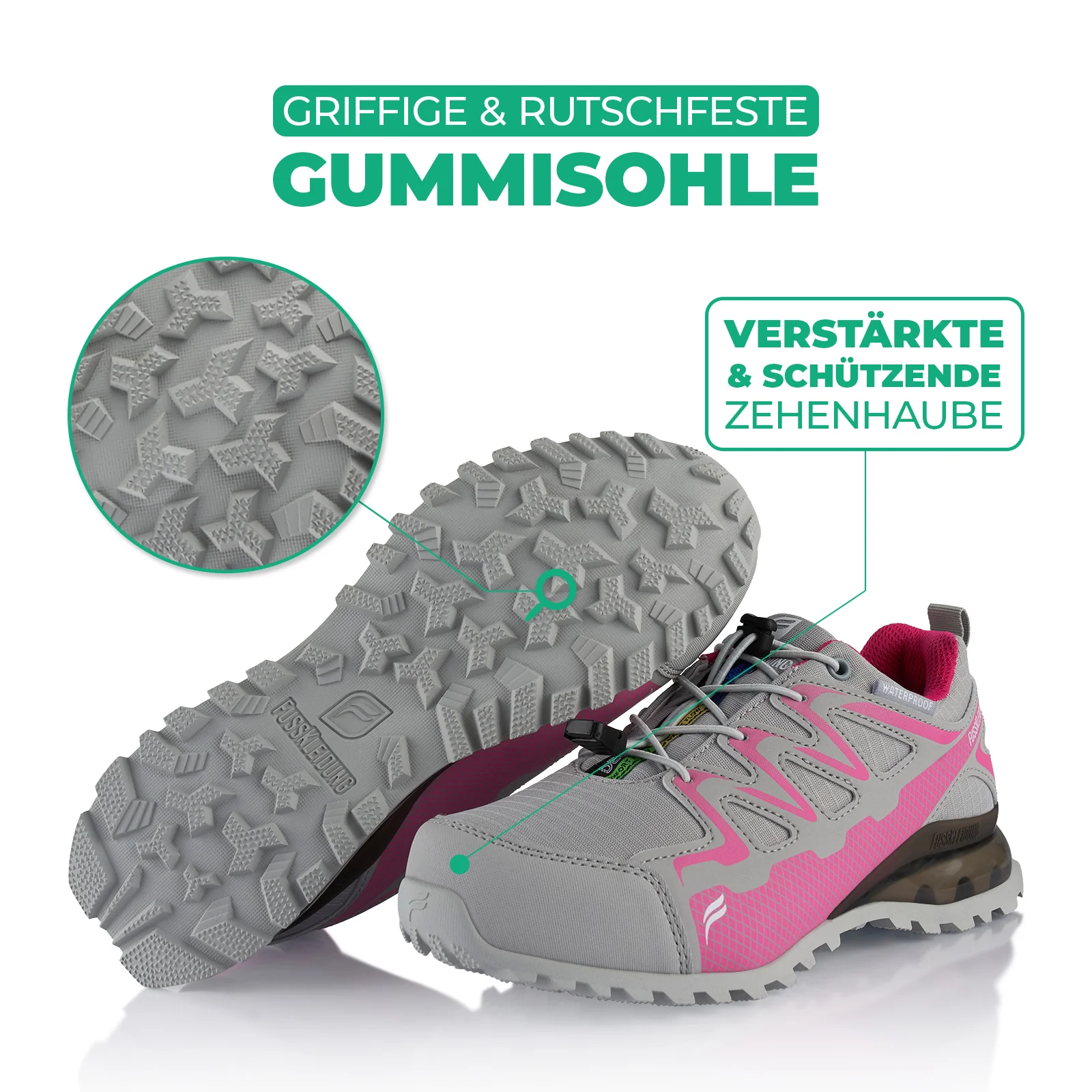 Wanderschuhe Wasserdichte Trail Running Trekkingschuhe - Image 6