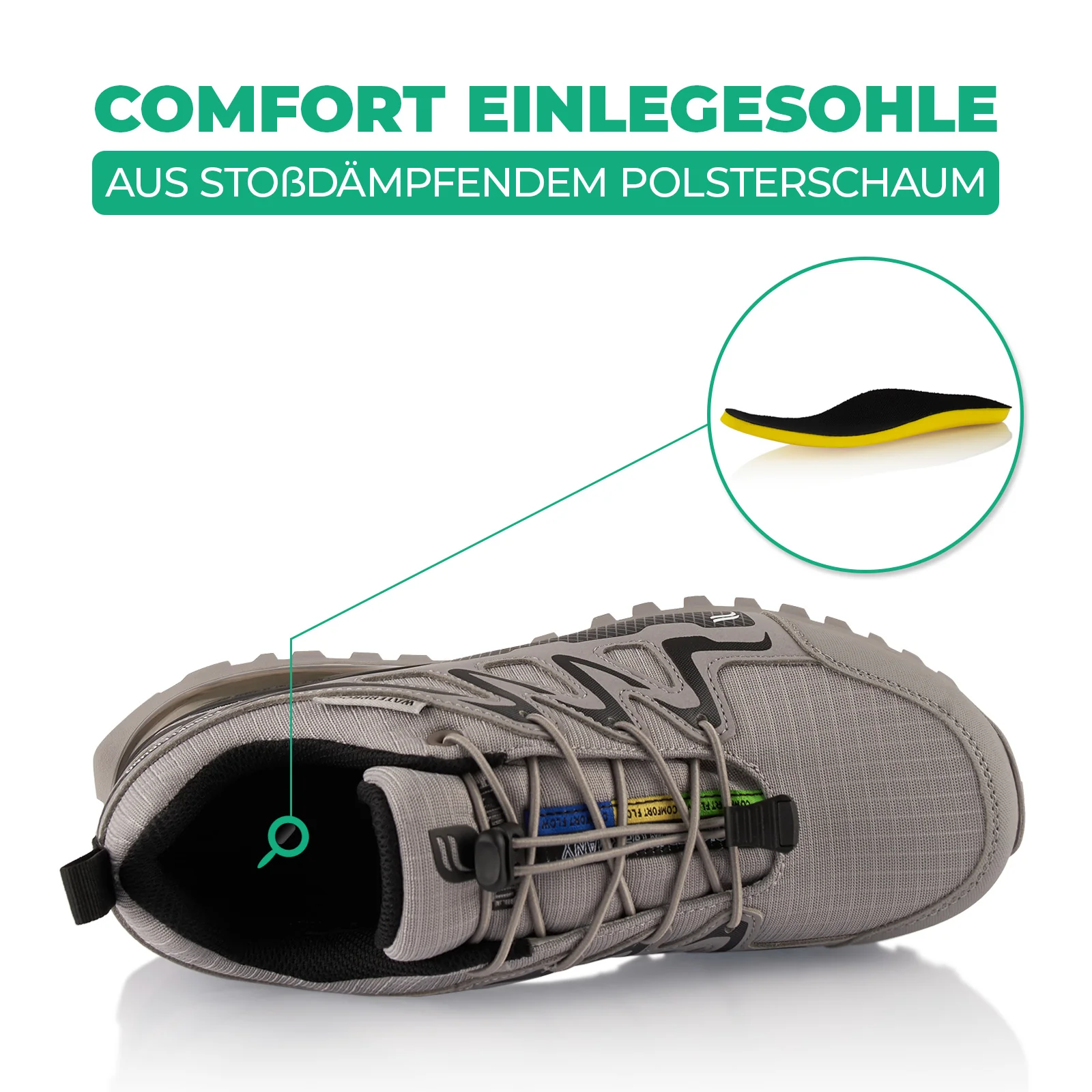 Wanderschuhe Wasserdichte Trail Running Trekkingschuhe - Image 5