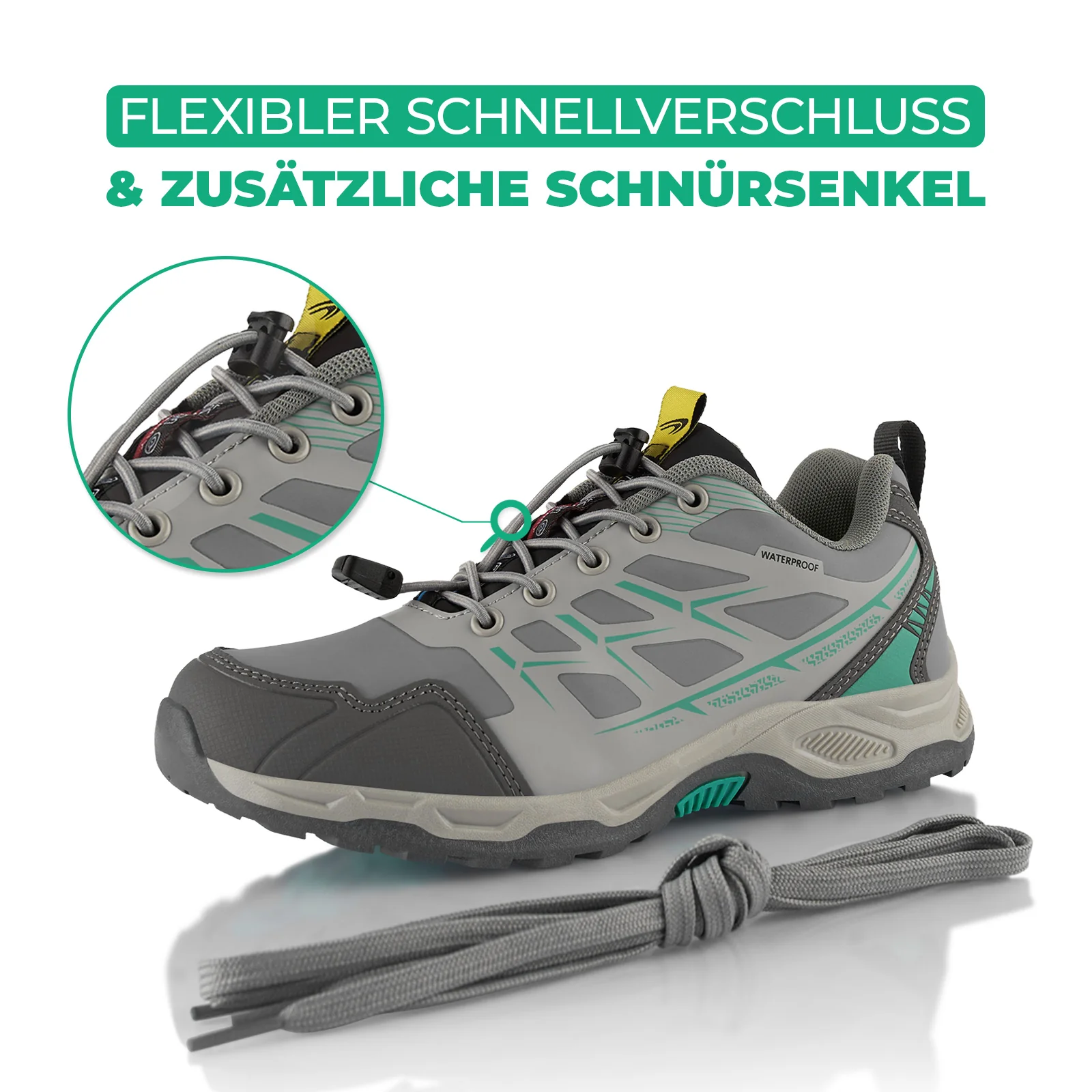 Wanderschuhe Wasserdichte Trail Running Trekkingschuhe - Image 4