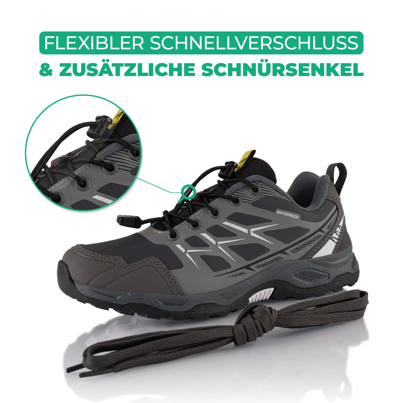 Wanderschuhe Wasserdichte Trail Running Trekkingschuhe - Image 4
