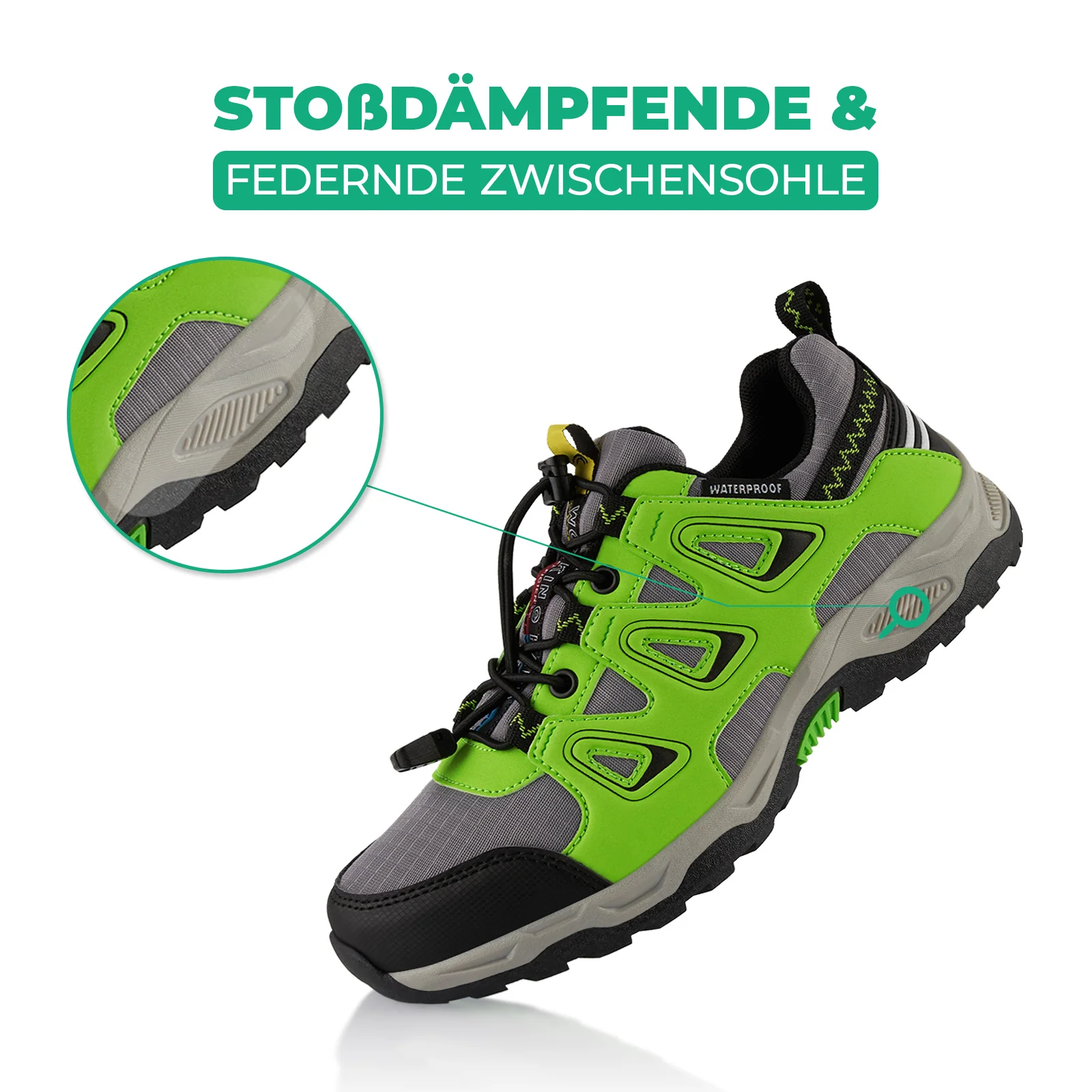 Wanderschuhe Wasserdichte Trail Running Trekkingschuhe - Image 3