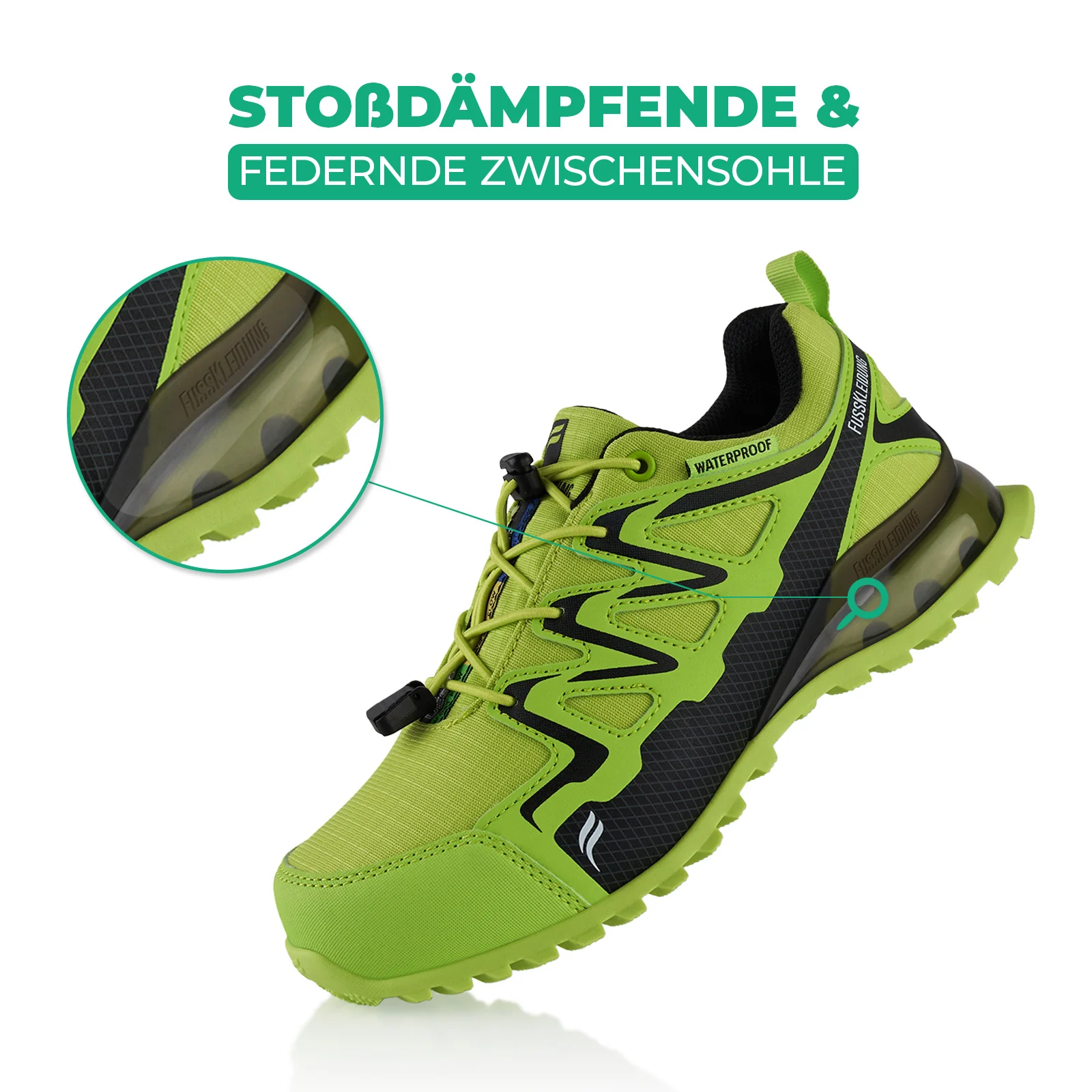 Wanderschuhe Wasserdichte Trail Running Trekkingschuhe - Image 3