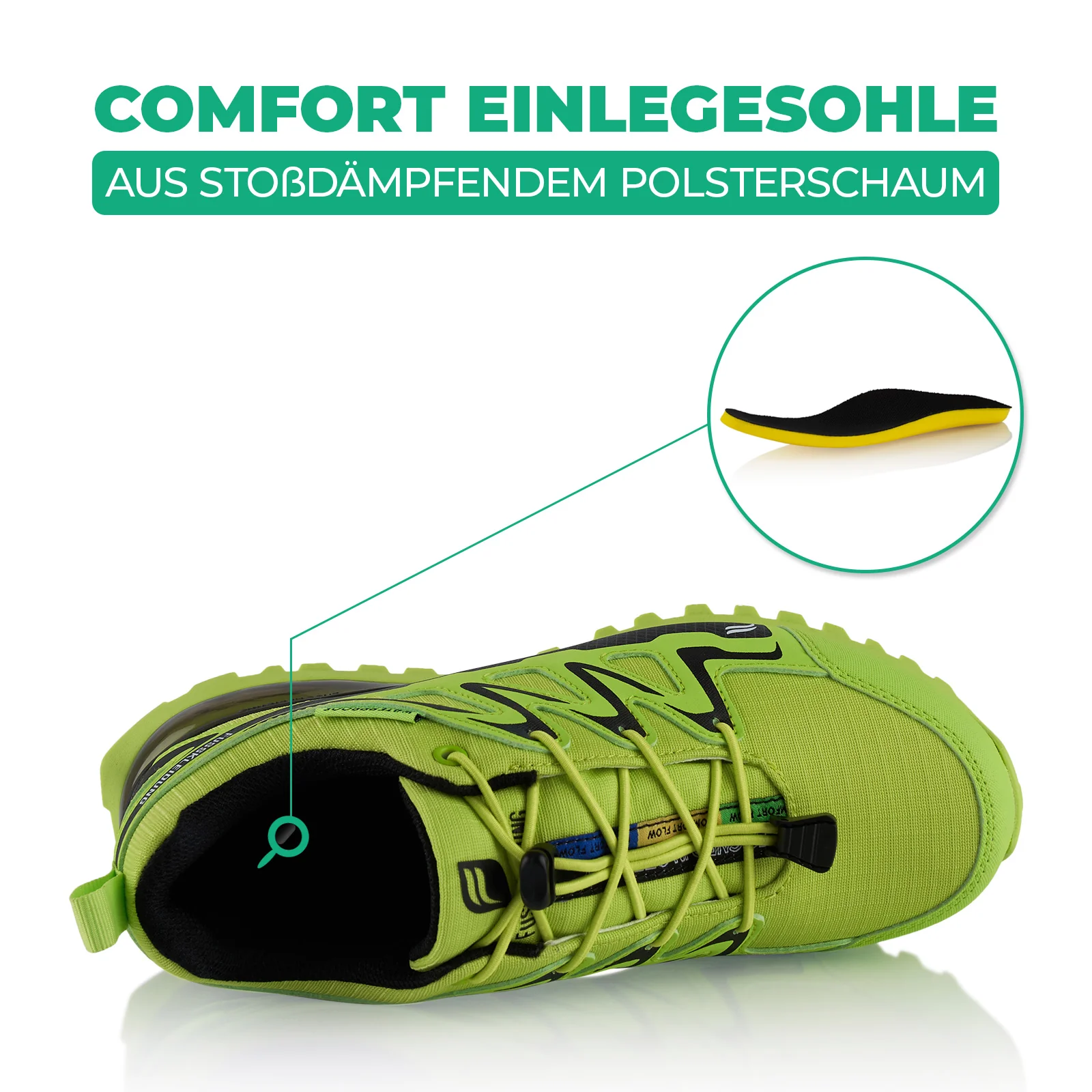 Wanderschuhe Wasserdichte Trail Running Trekkingschuhe - Image 5